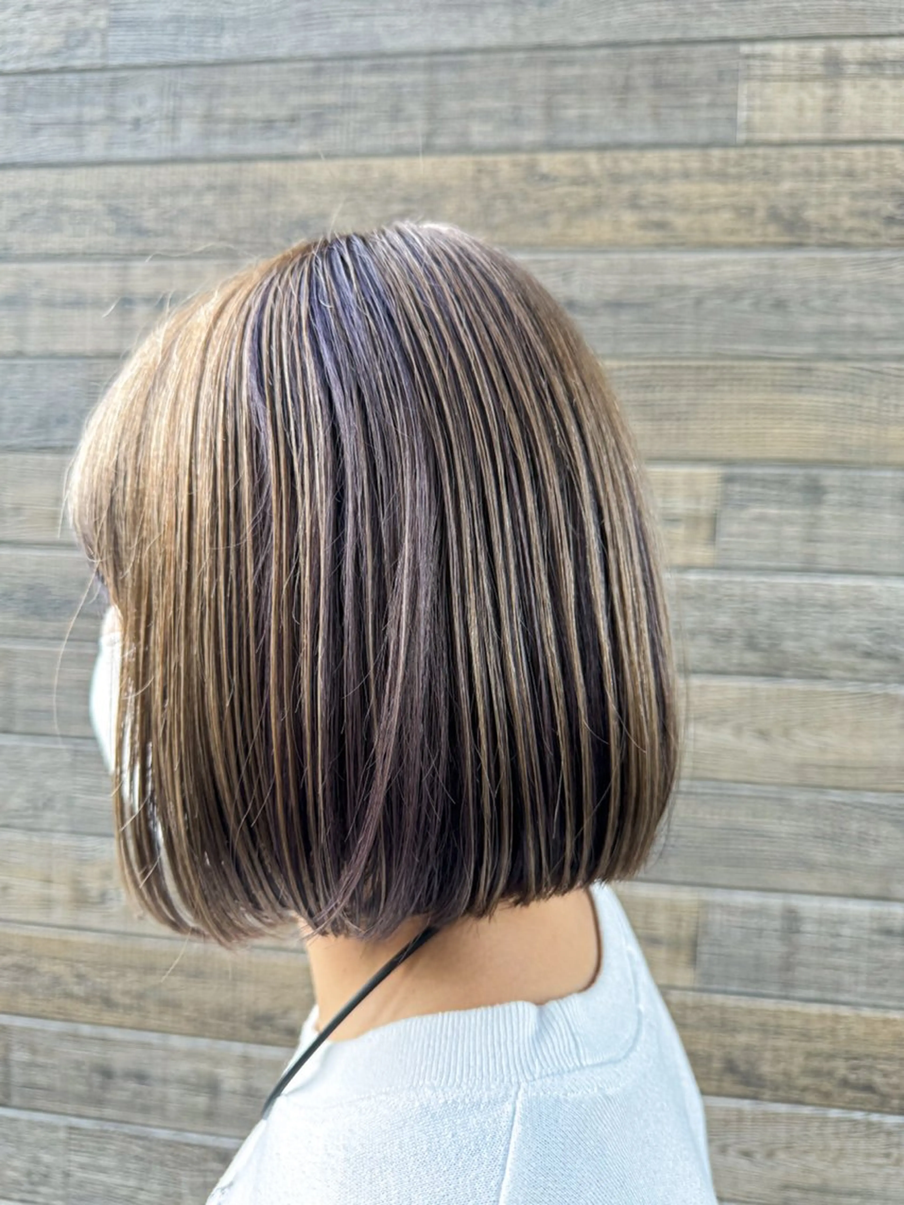 ミディアム ボブ PROSOL 廿日市店所属・長谷川 遥のヘアスタイル