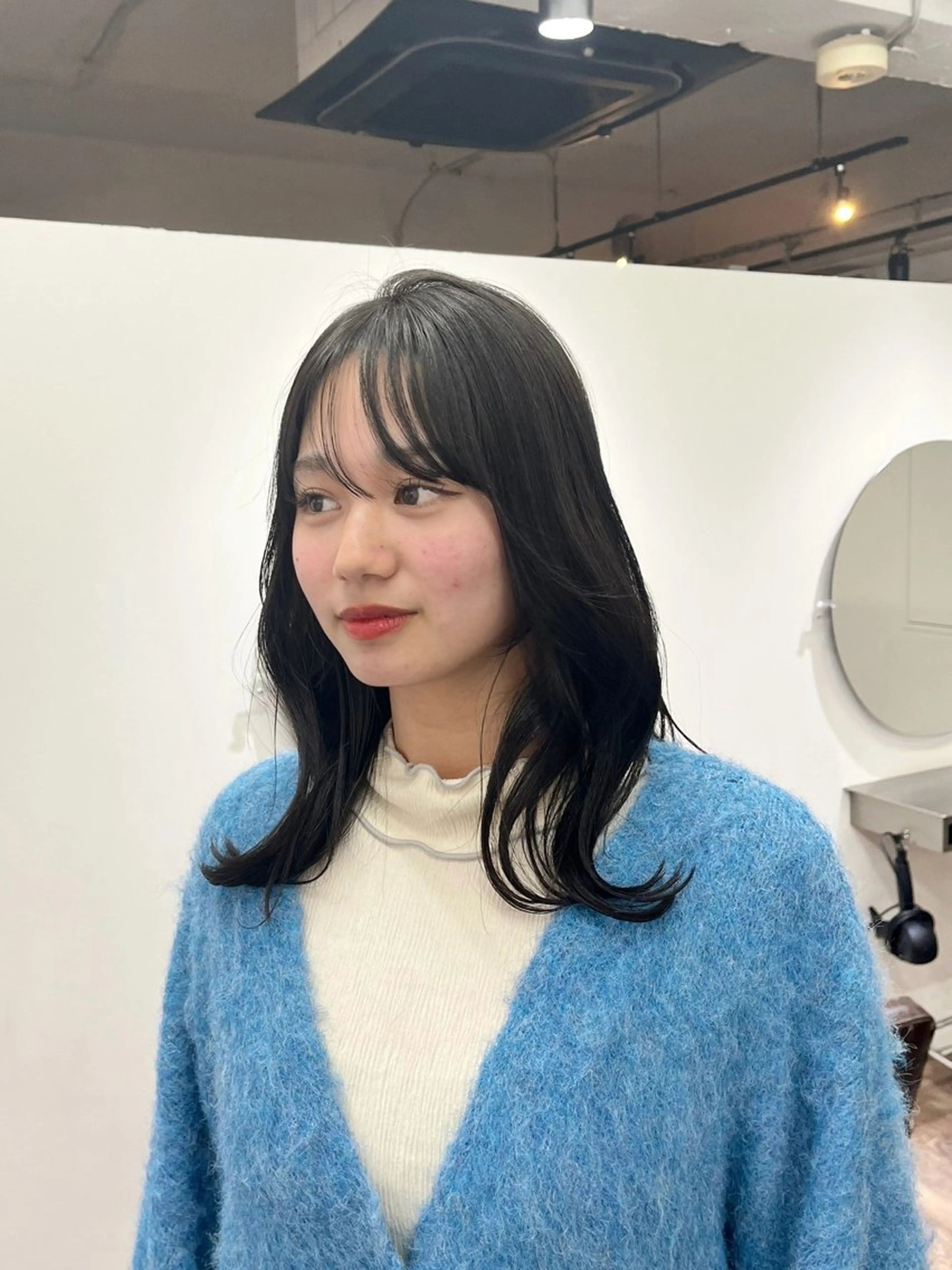 【ご新規様】カット+オーガニックカラー+超音波トリートメントの写真