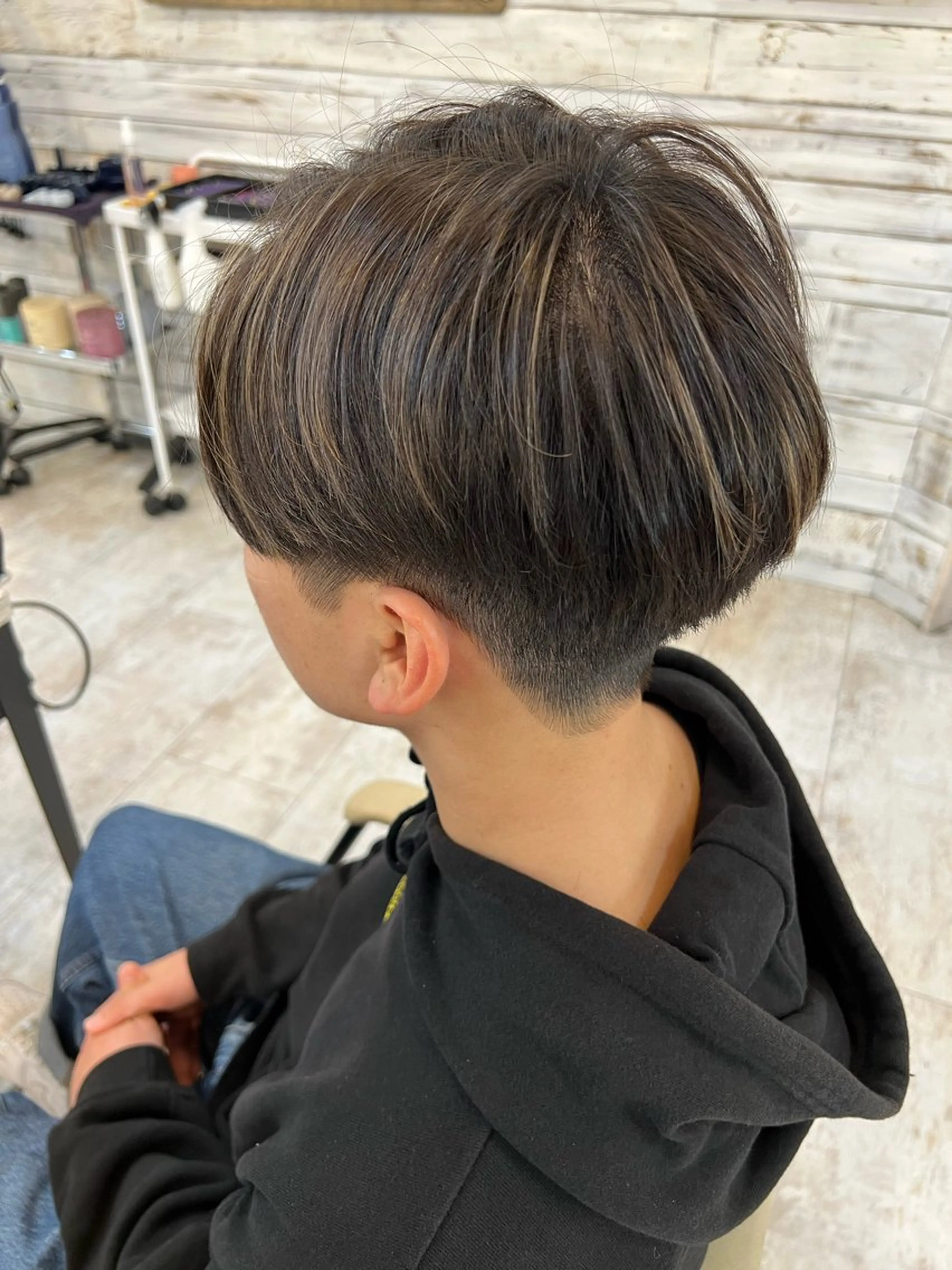 メンズ plaatje ハルトのヘアスタイル