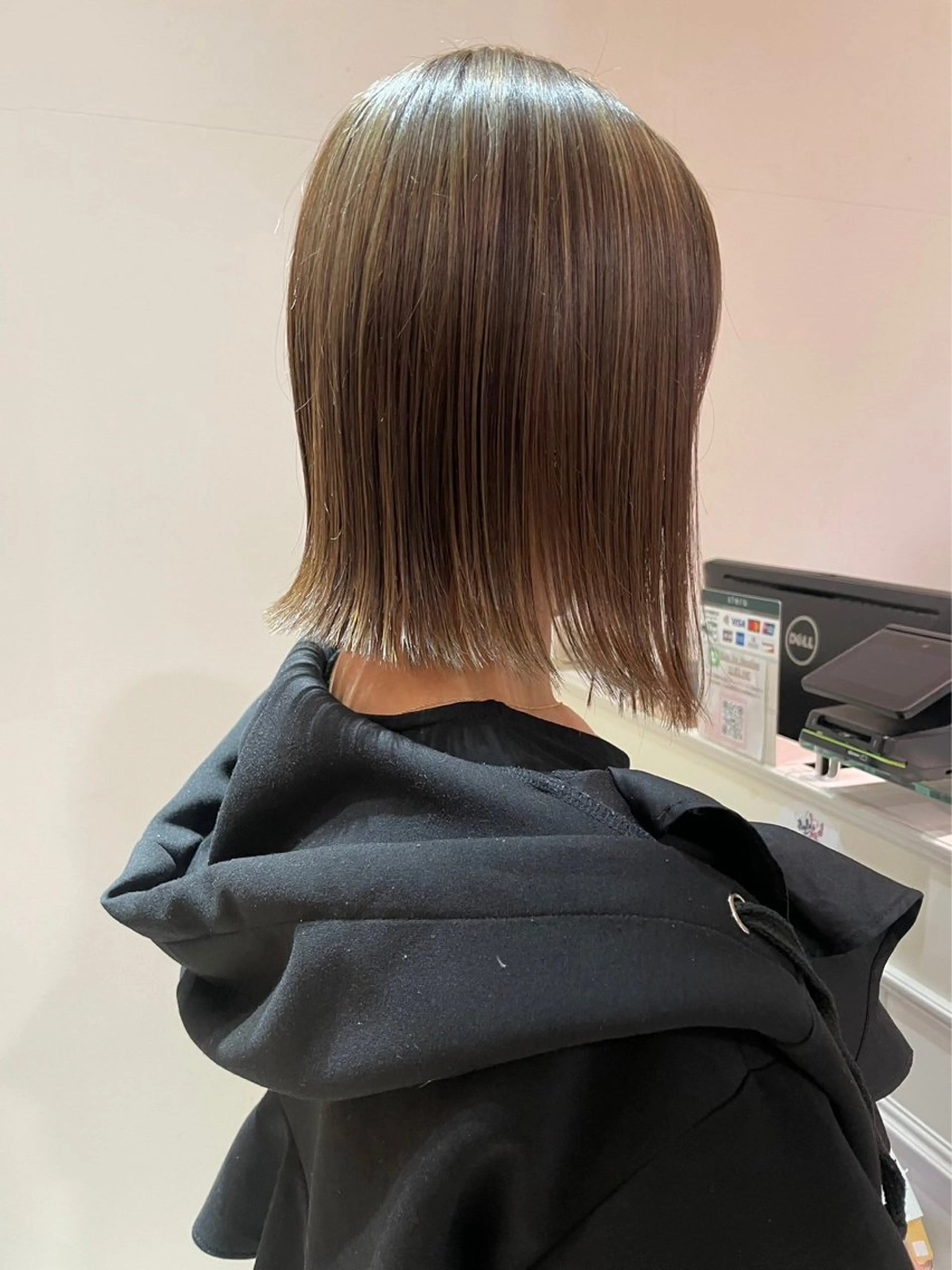 ロング ヘアカラー トリートメント 平川 楓のヘアスタイル