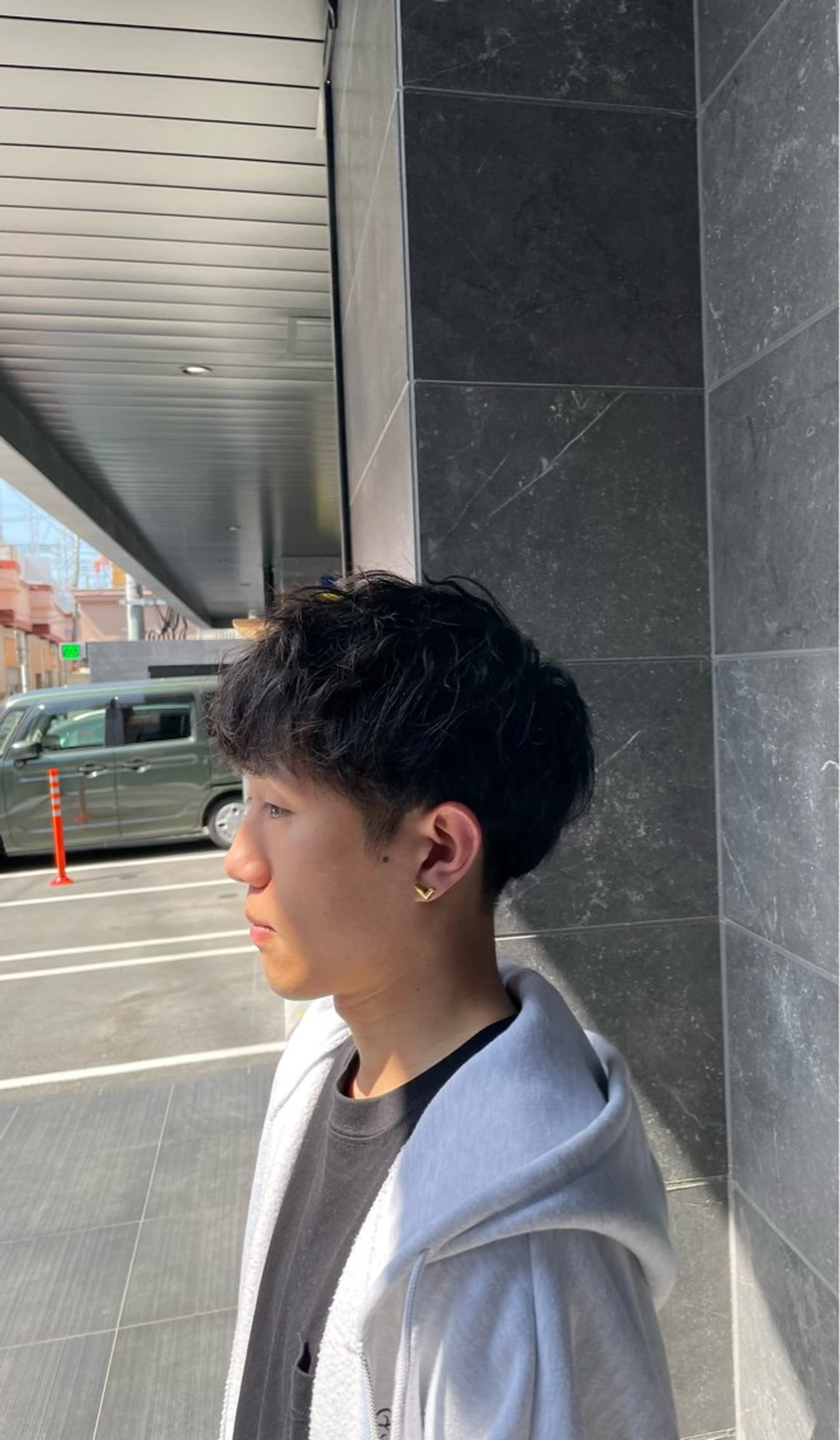 メンズ カット ヘッドスパ ヘアセット 遠藤 健登のヘアスタイル