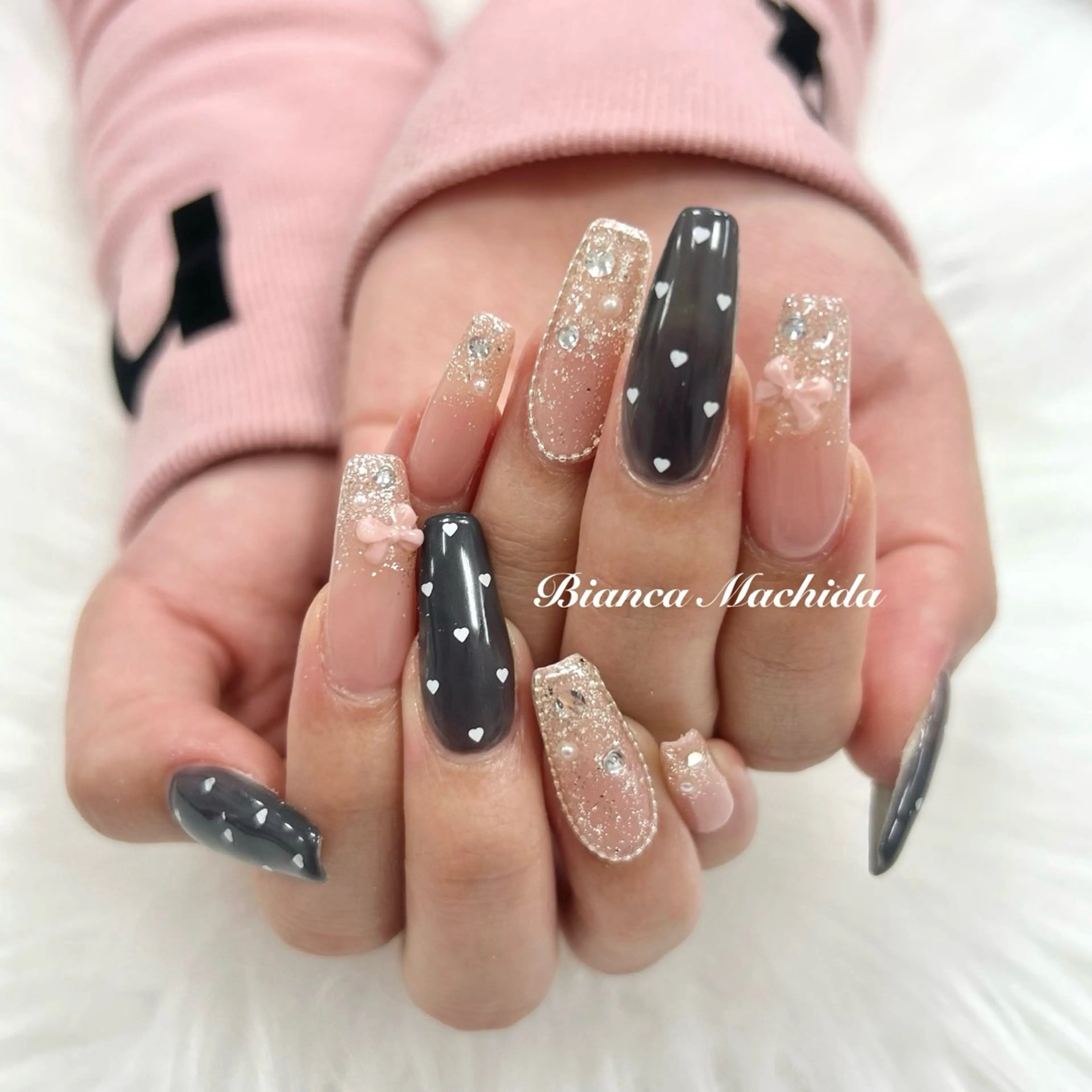 ネイル ハンドネイル ハンドケア Bianca 🪽 Nakajimaのネイルデザイン