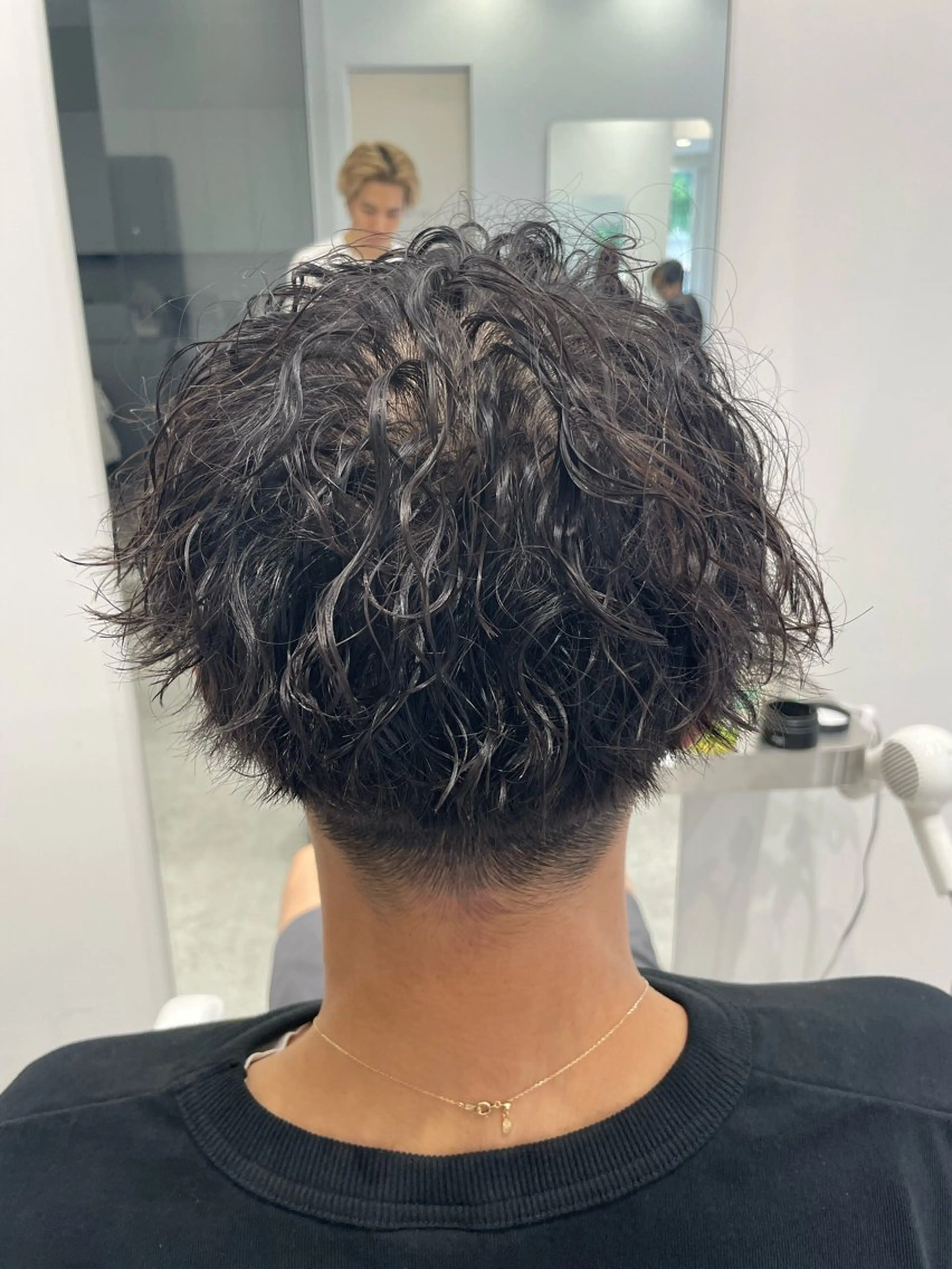 パーマ メンズ 無料ショートモデル 募集中❗️秋山ひらいのヘアスタイル