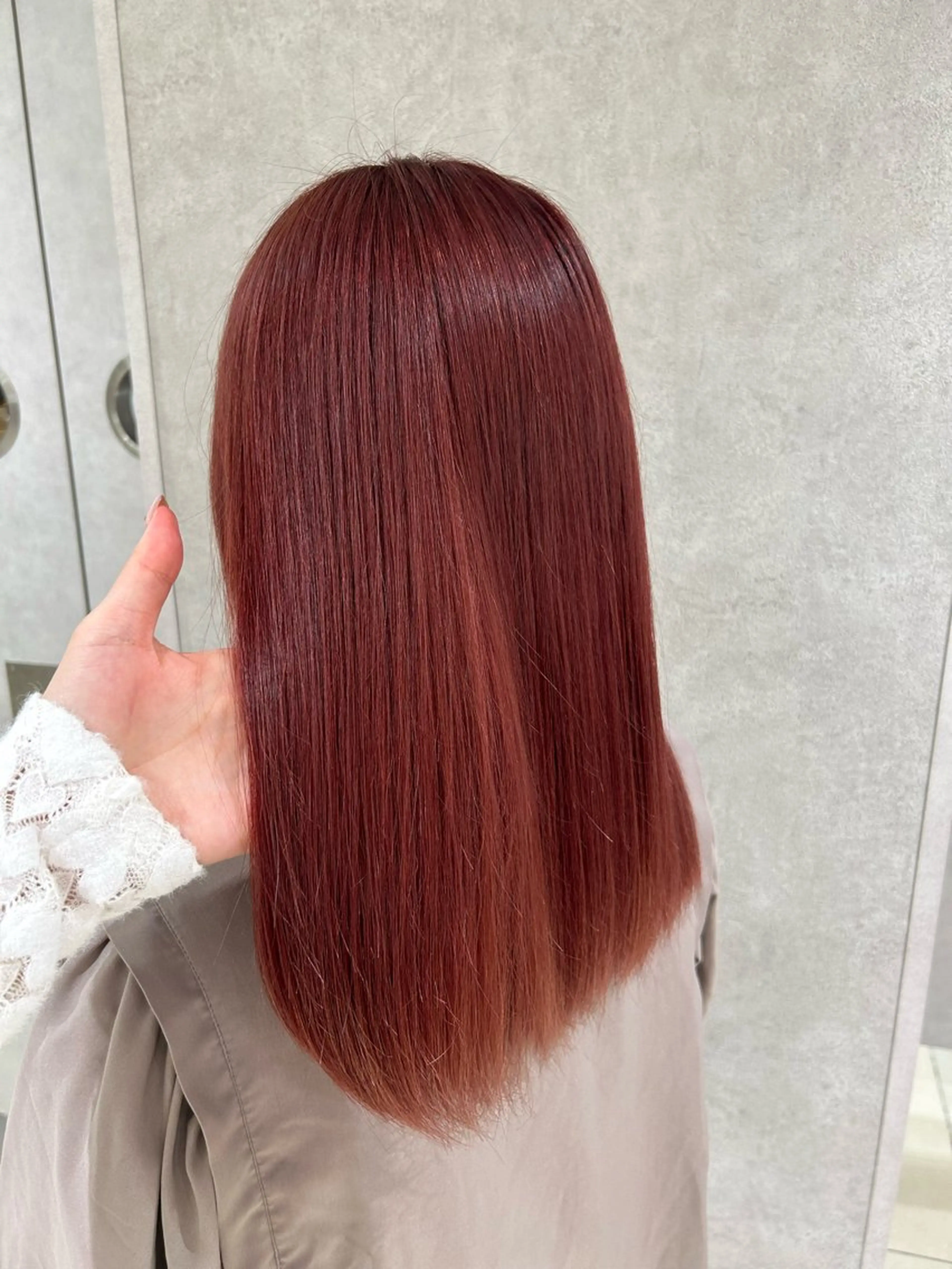 ロング カラー ヘアカラー 韓国ヘアカラー/ 室岡　咲希のヘアスタイル
