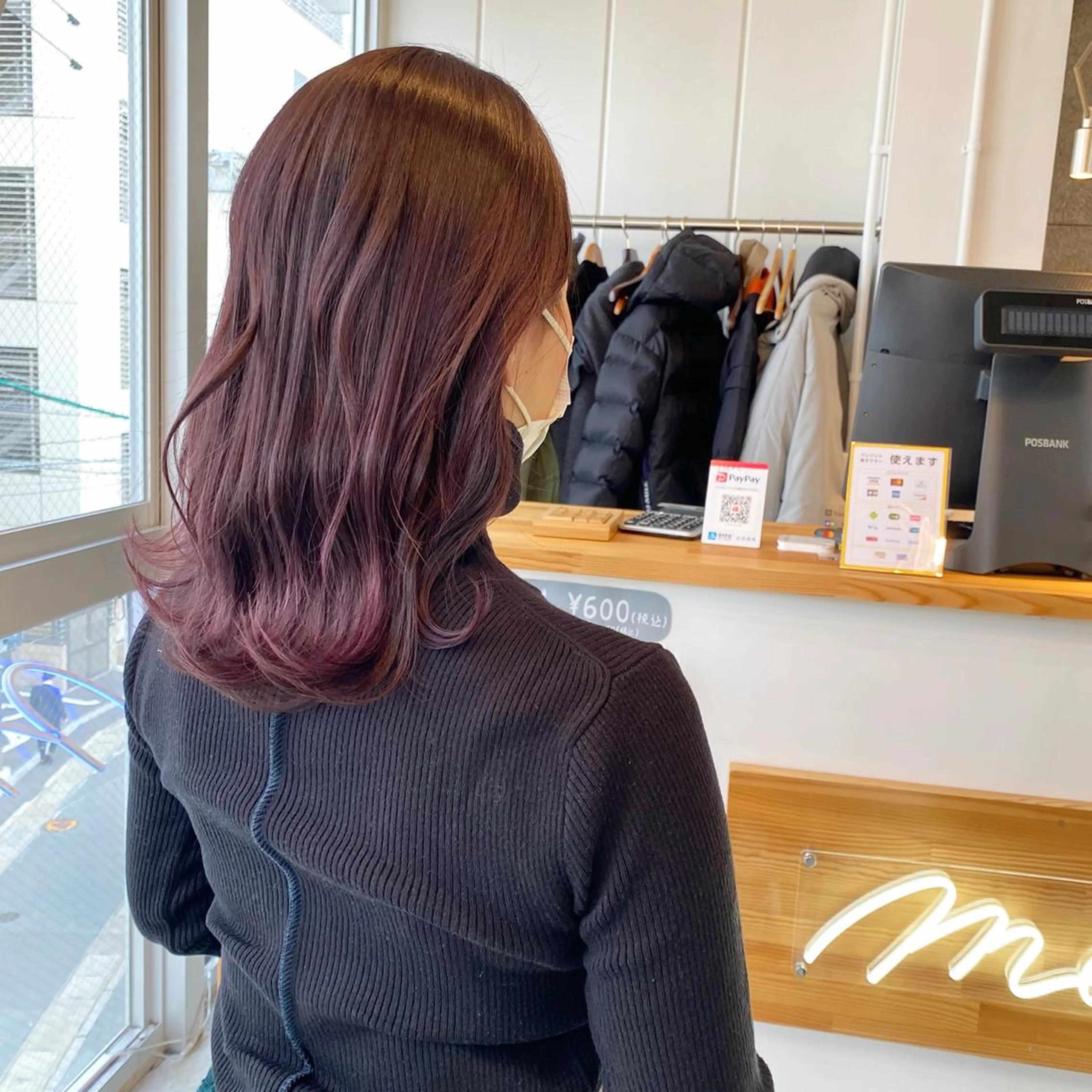ミディアム カラー カット ヘアカラー トリートメント 八谷 将平のヘアスタイル