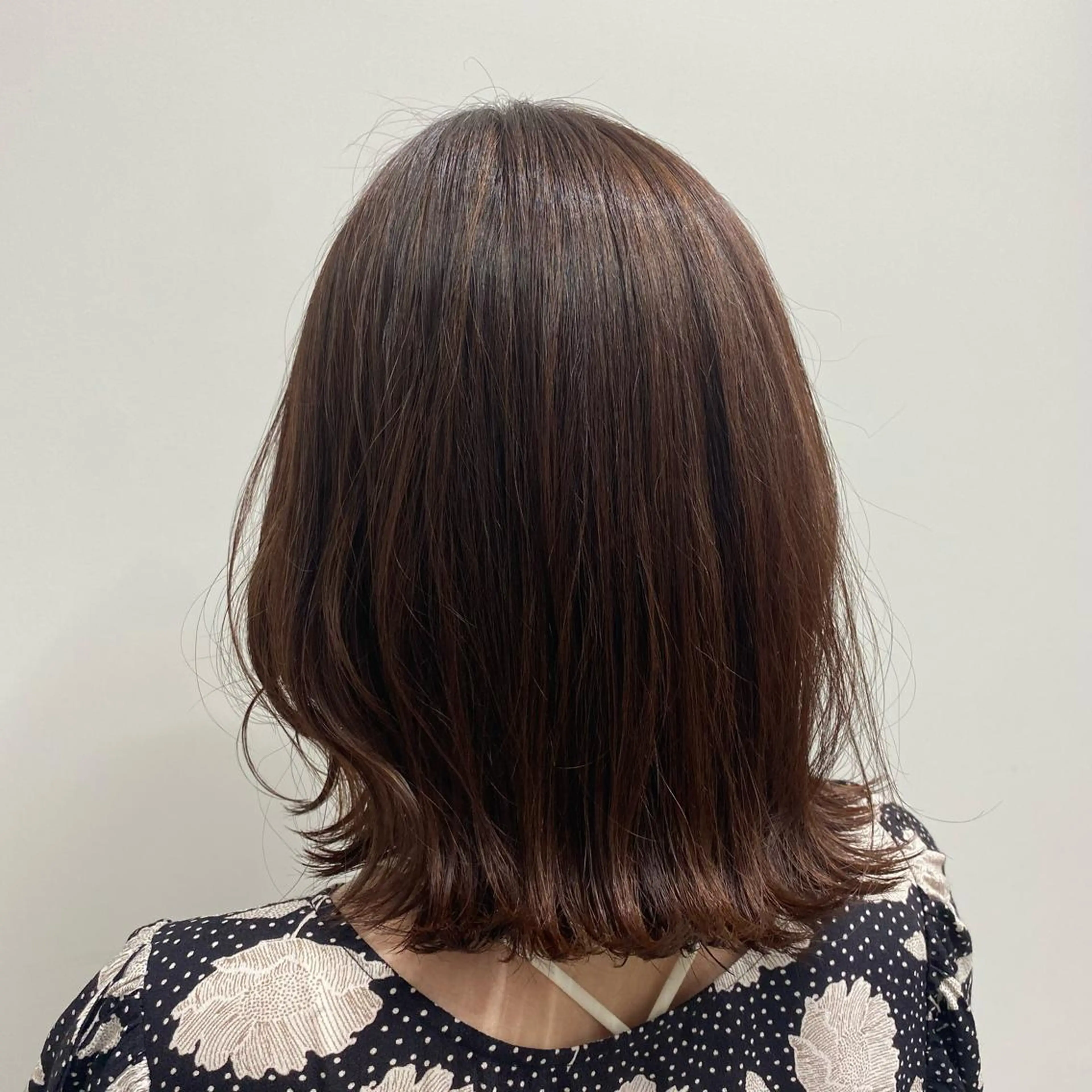 ミディアム ヨシンモリ カット 村山 豪歩のヘアスタイル