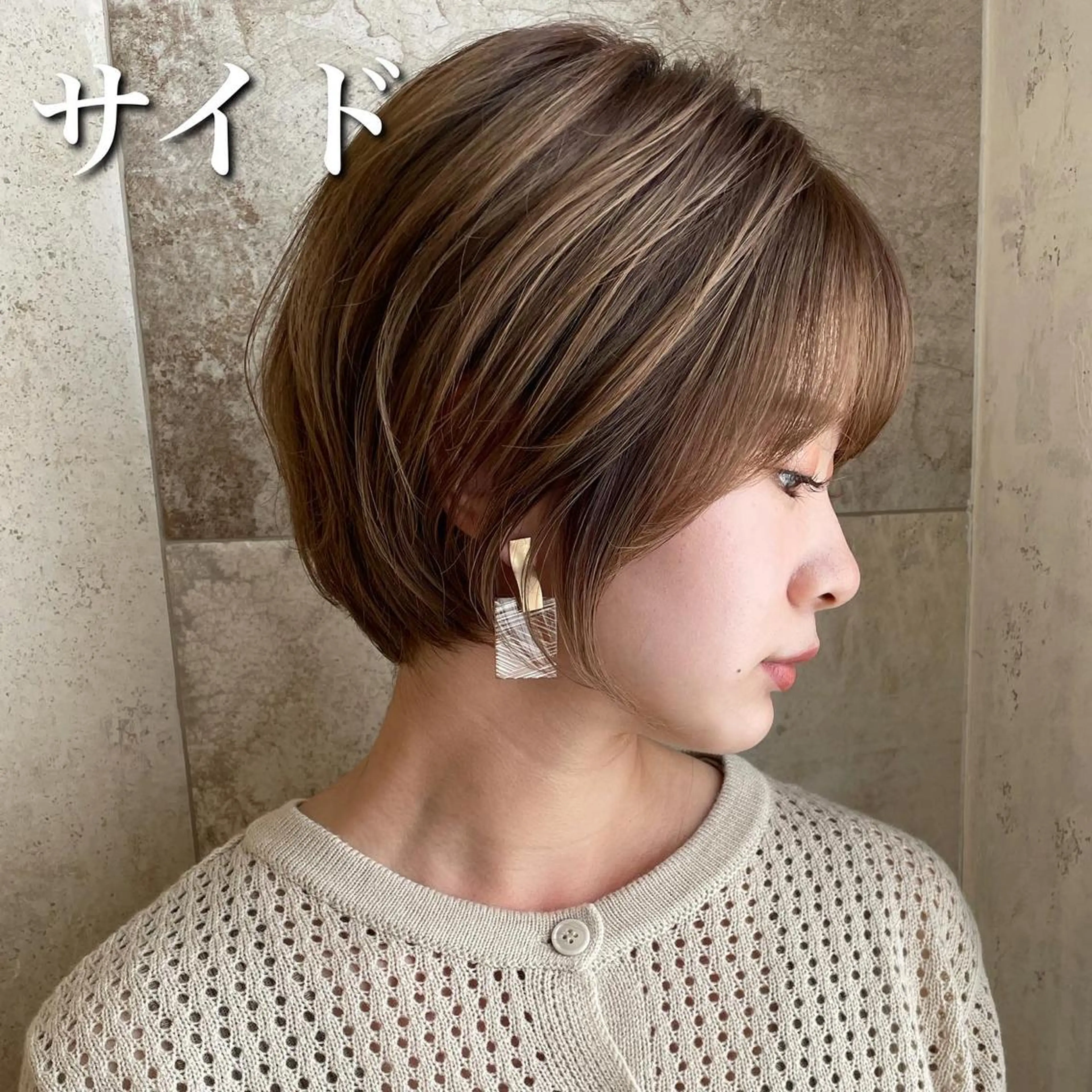ショート ショートボブ ハンサムショート 丸みショート ボブ 髪質改善 ヘアカラー トリートメント 韓国ヘア/髪質改善 /Harunaのヘアスタイル