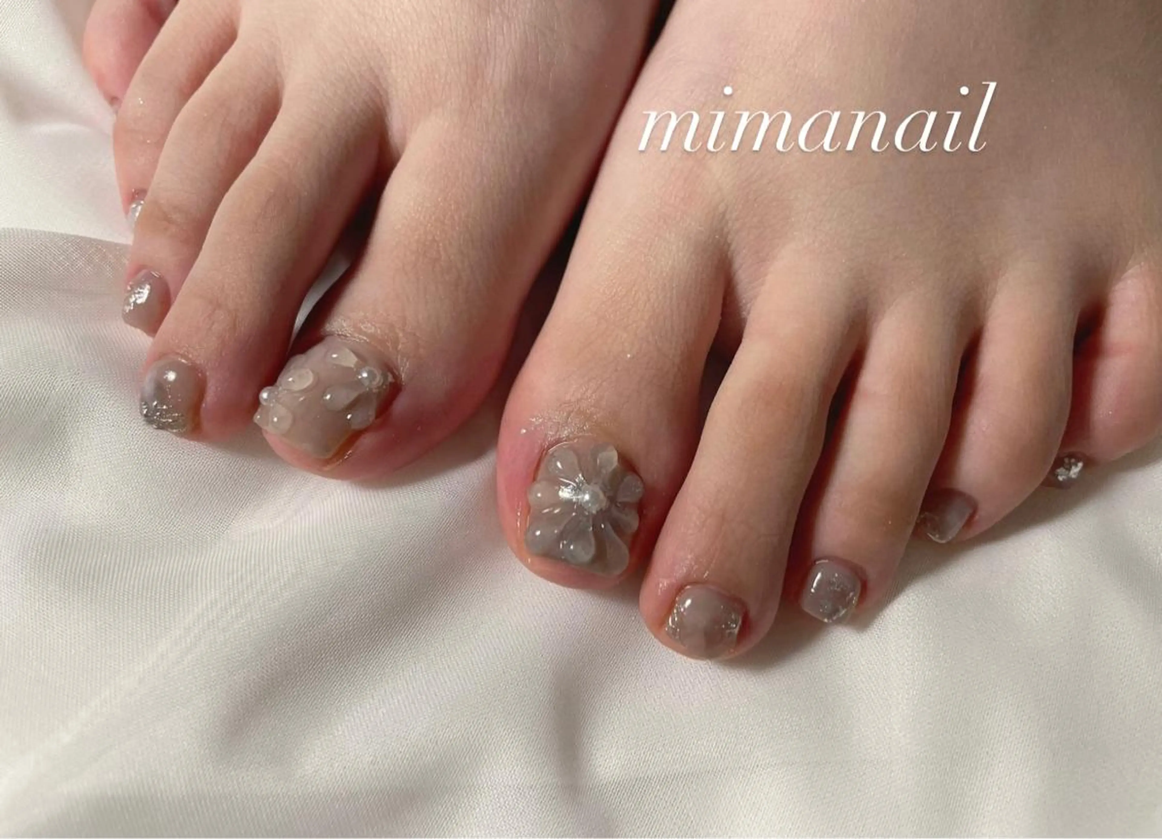 ネイル フットネイル mima nailのネイルデザイン