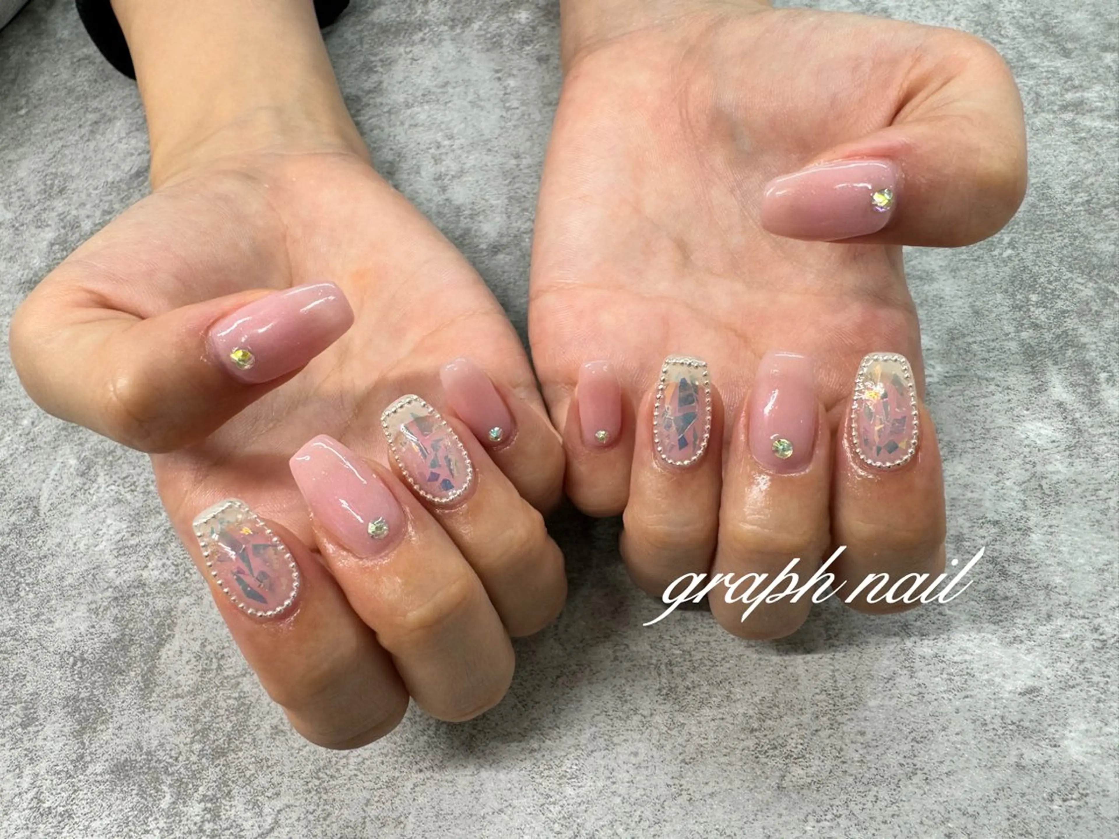 ネイル ハンドネイル graph nail【グラフ ネイル】所属・graphnail‪ ‪‪❤︎‬manaのネイルデザイン
