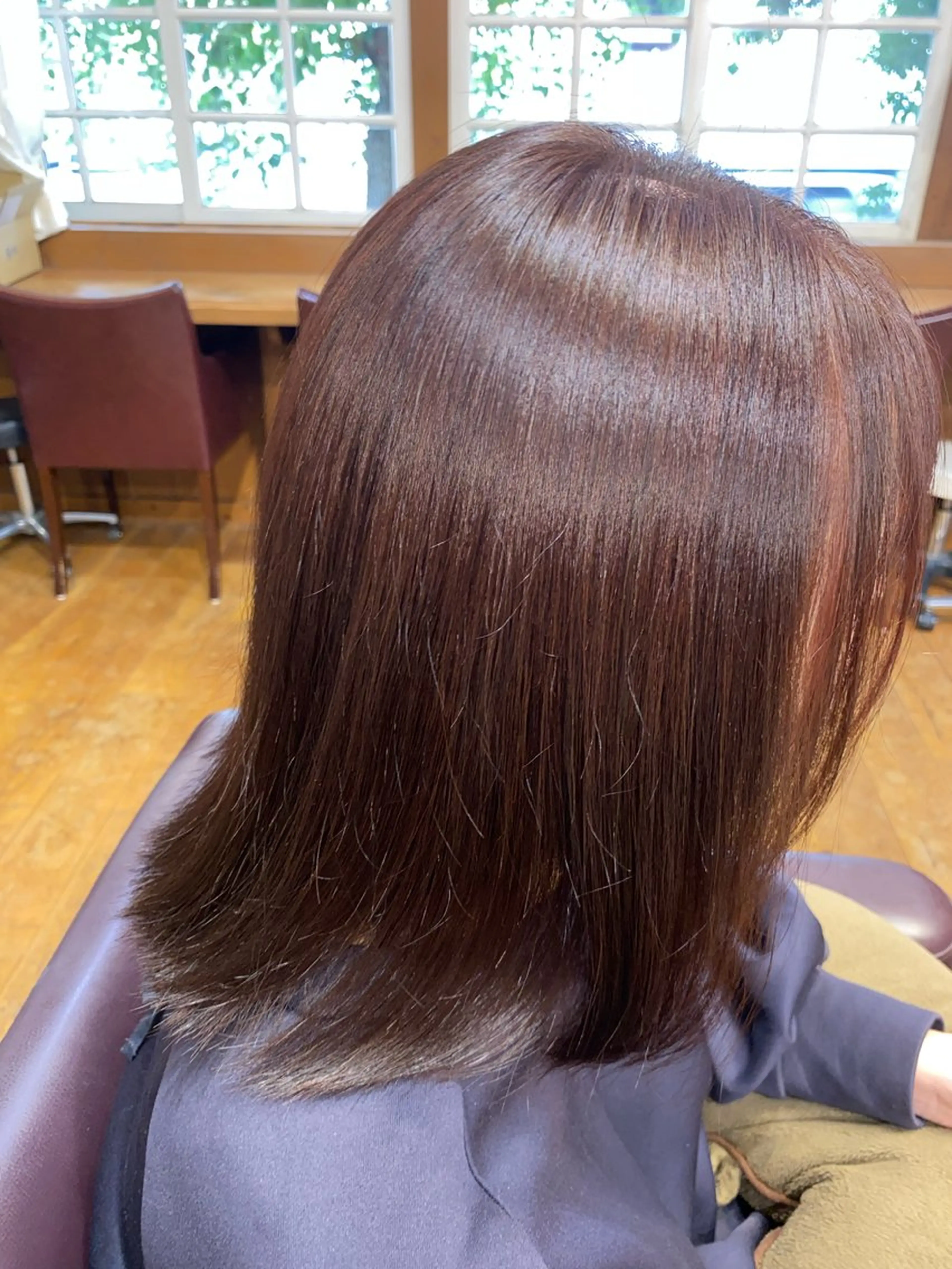 ミディアム カラー 有田 隼のヘアスタイル