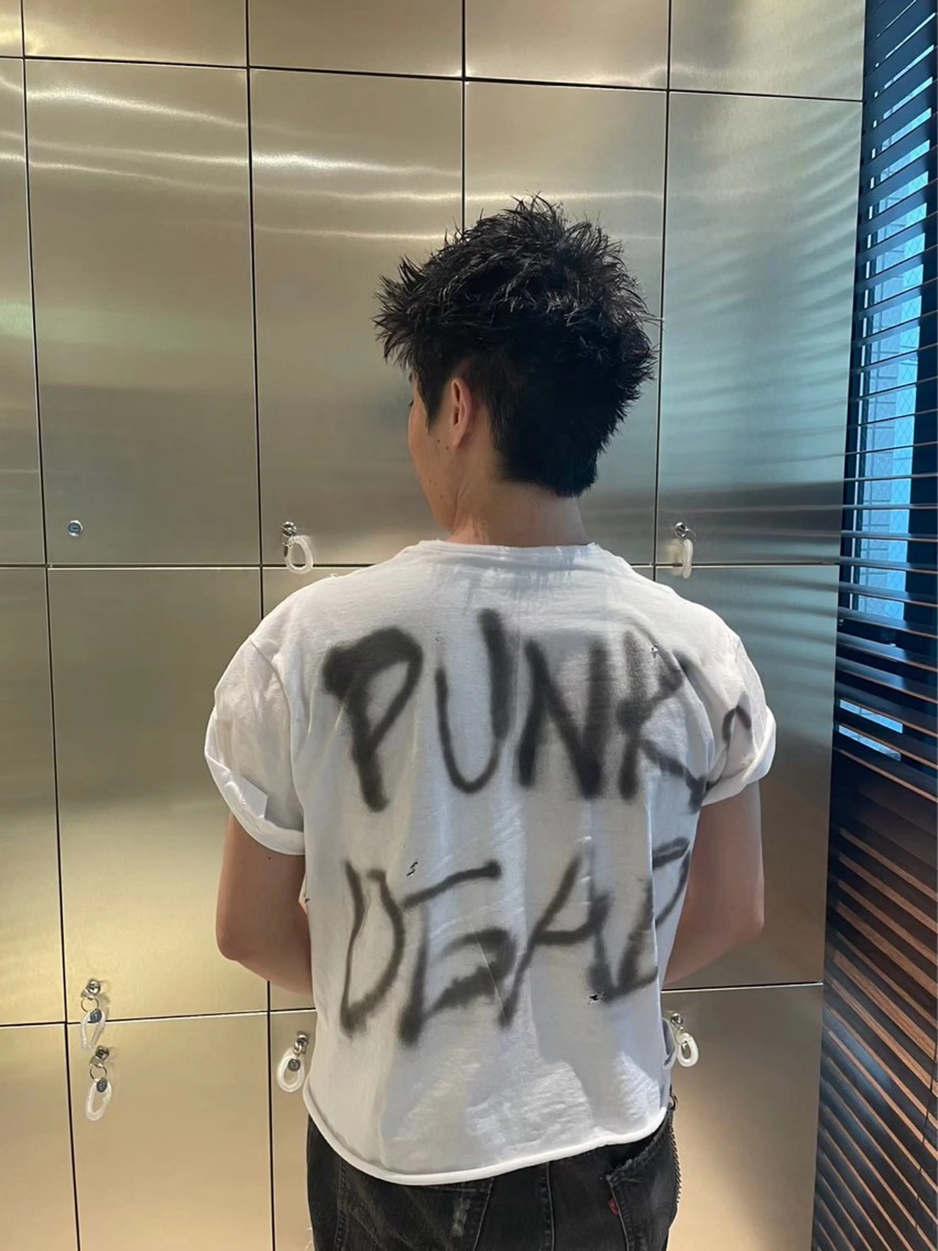 ショート パーマ メンズ メンズパーマ スパイキーショート ショートヘア カット パーマ heavenly by HAVANA新宿所属・メンズショート/ピン パーマ/新宿/フウガのヘアスタイル