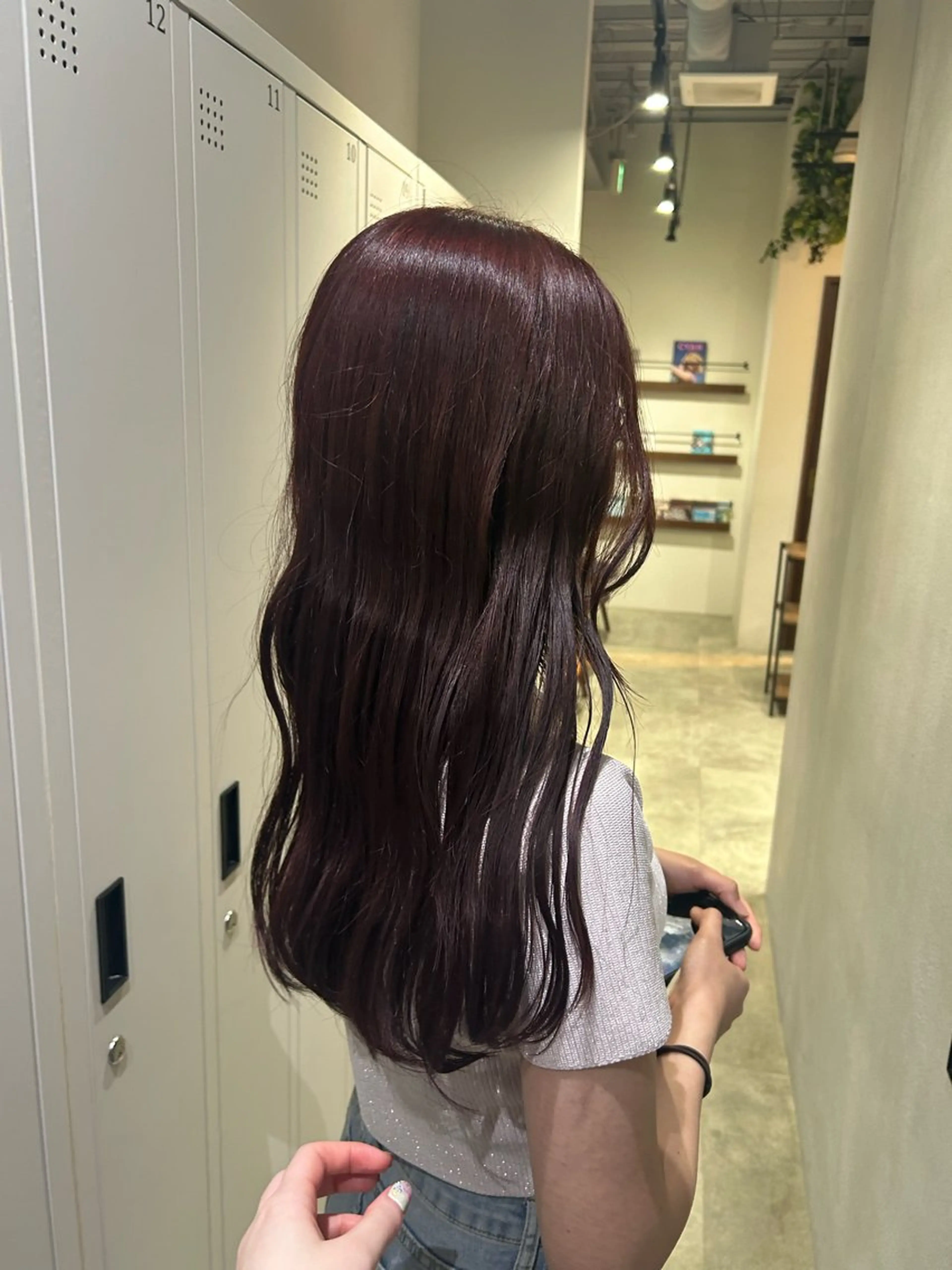 ロング ヘアカラー トリートメント 暖色🧶／ヒロサワ イロハ🤍のヘアスタイル