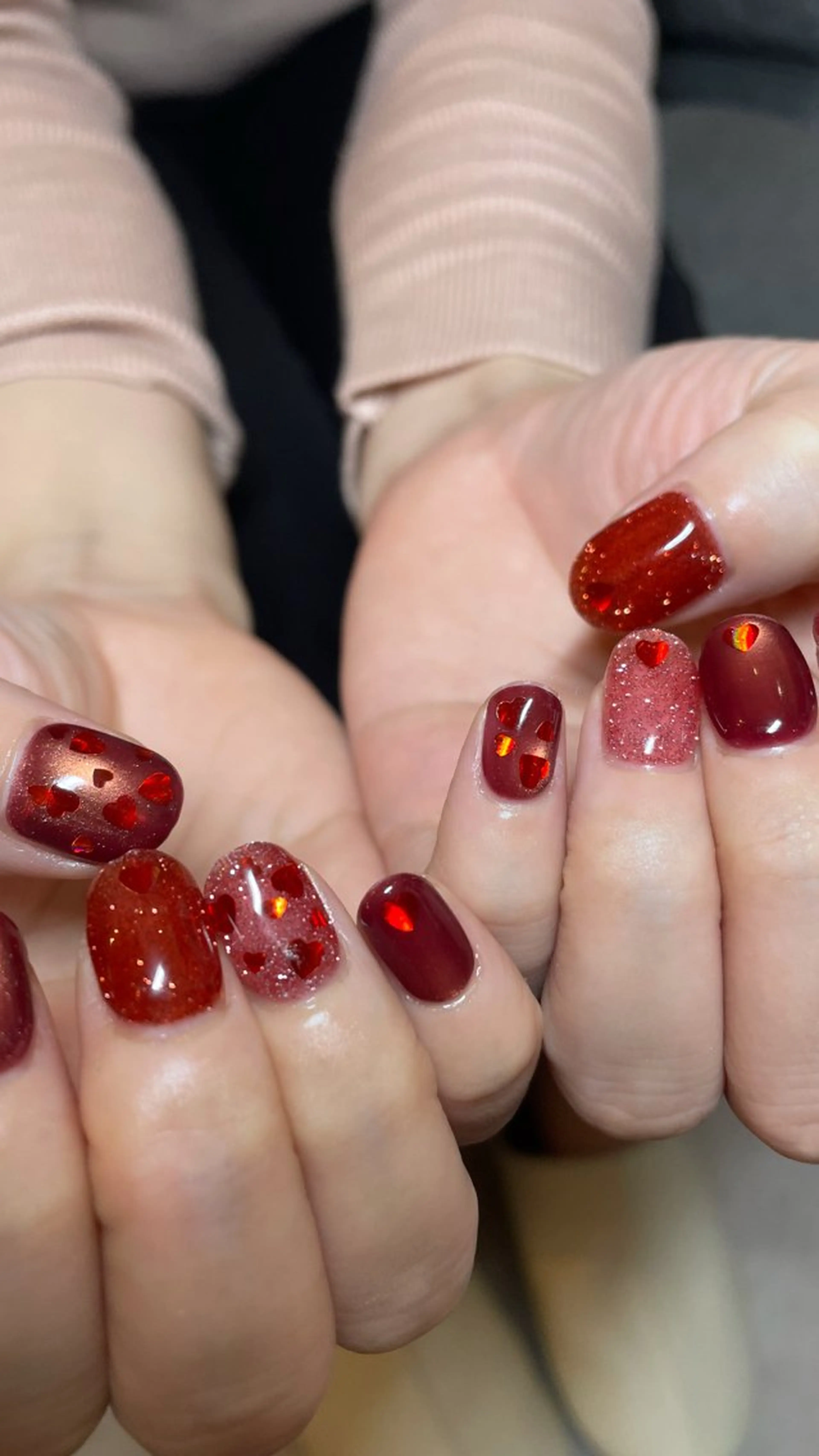 ネイル キラキラネイル マグネットネイル anny ／あにのネイルデザイン