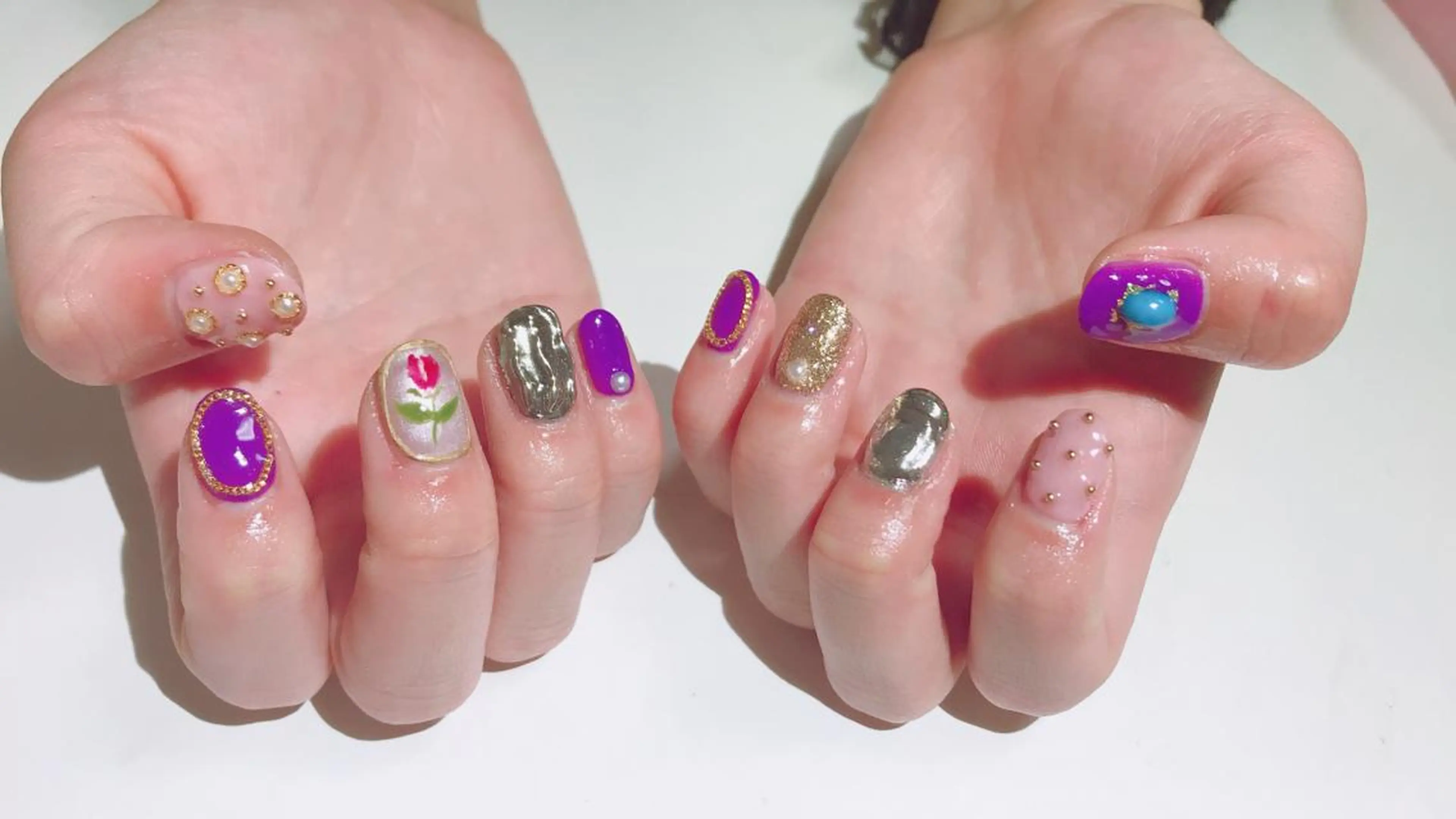 ネイル ニュアンスネイル Flam Nailのネイルデザイン