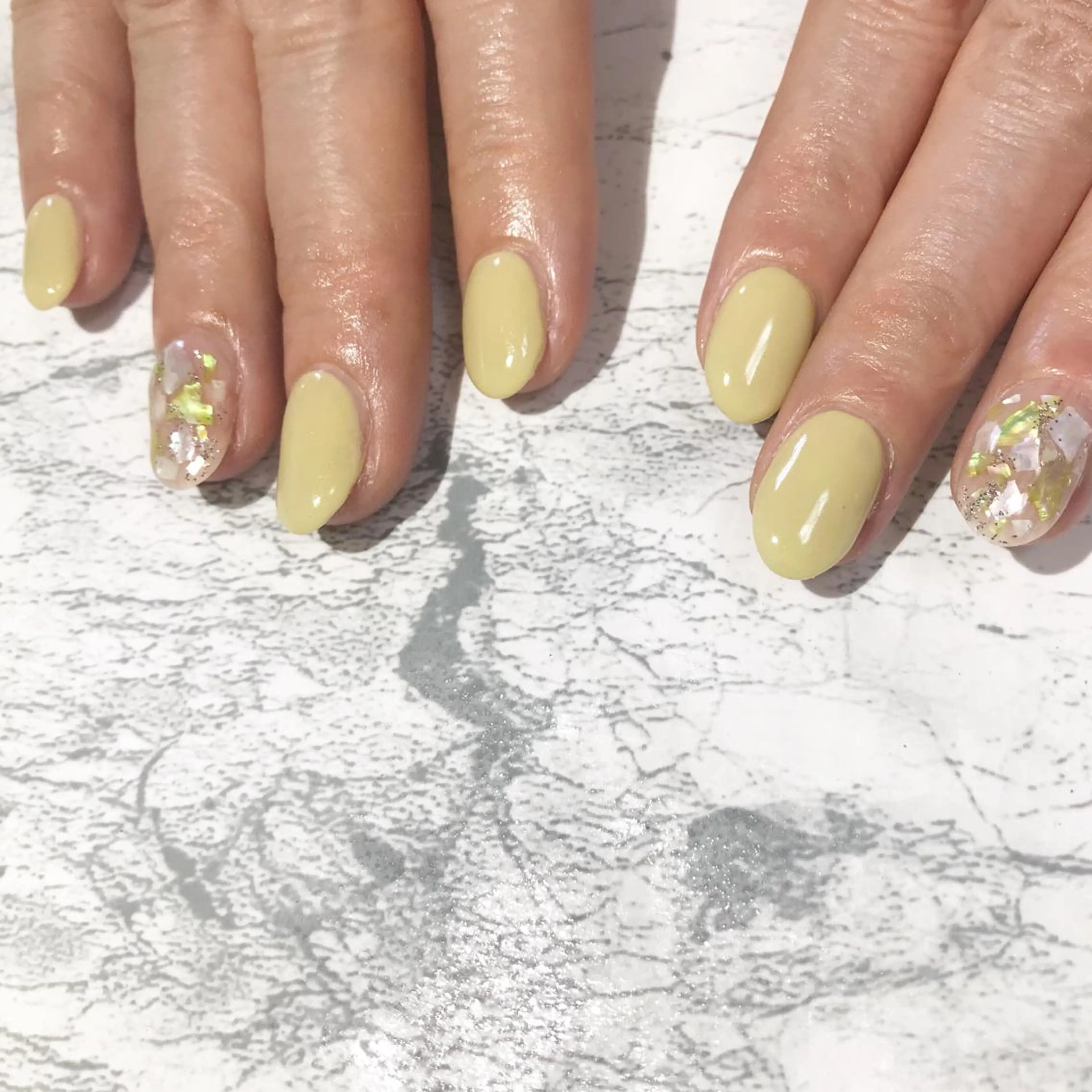 ネイル フットネイル ニュアンスネイル シンプルネイル 春ネイル 夏ネイル ハンドネイル ネイル フフラ所属・nail fufla ♡yamane♡のネイルデザイン