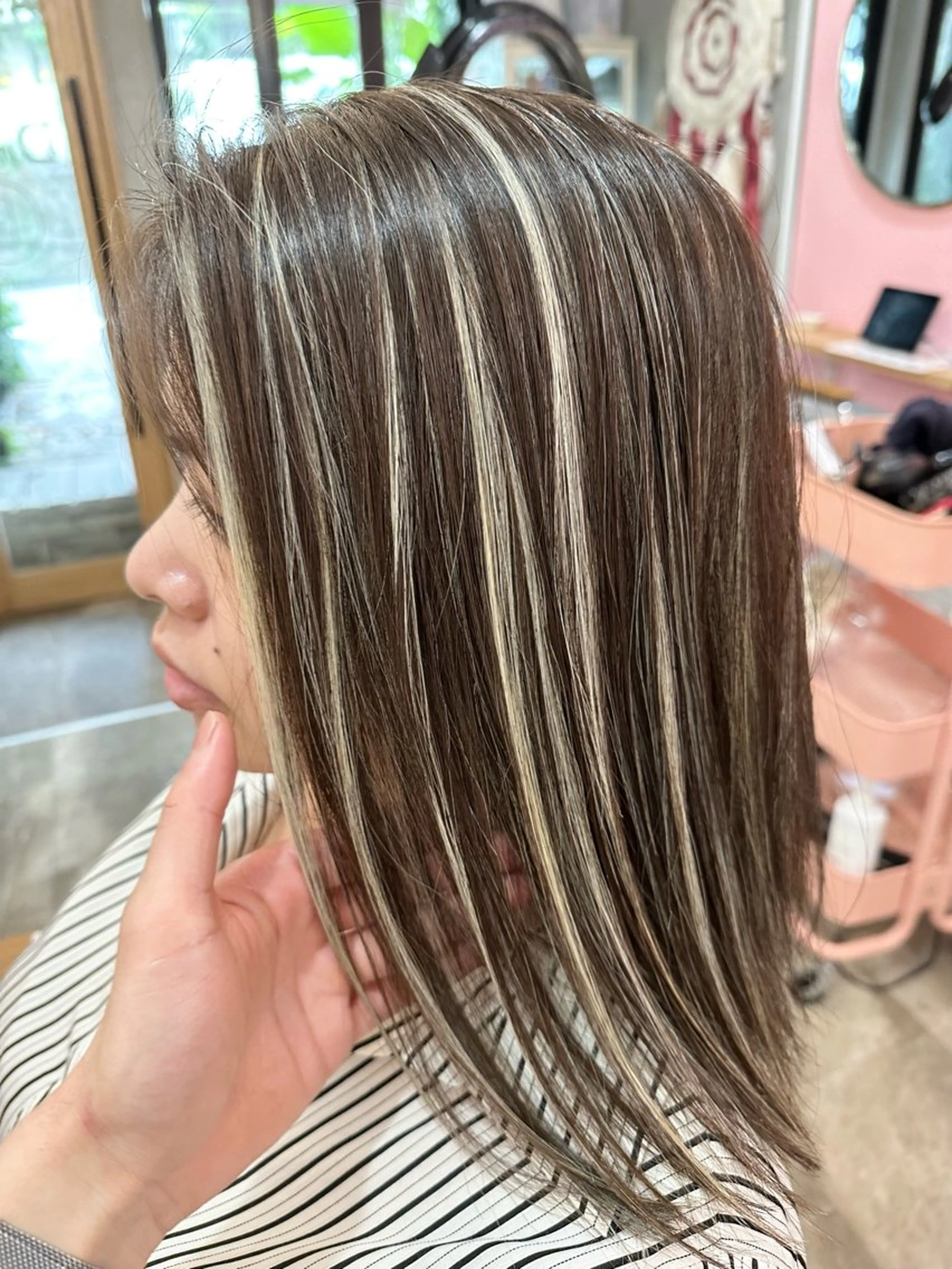 ロング カラー Dimo＆所属・ハイライトカラー /ダイスケのヘアスタイル