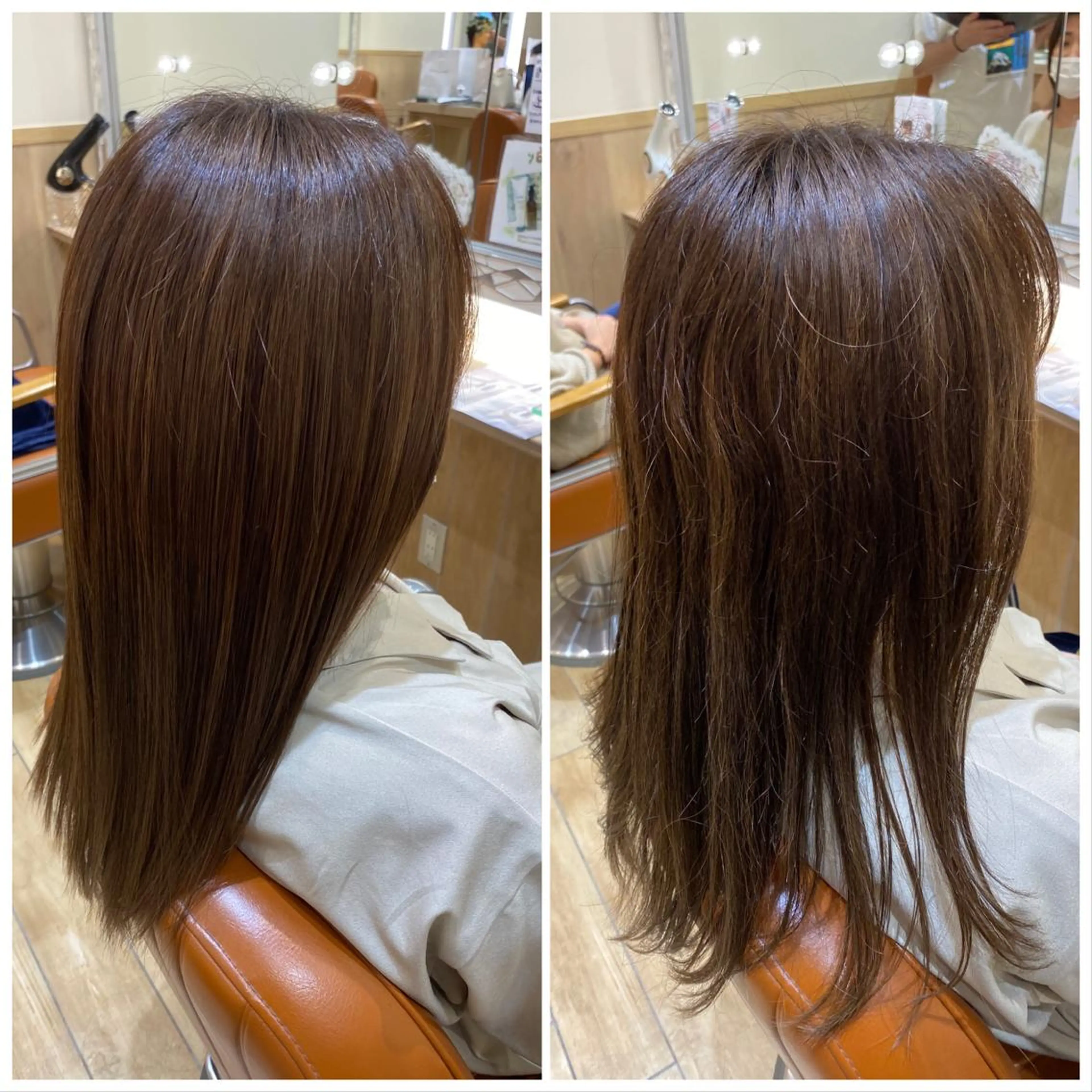 ミディアム 新宿スペインカール ヨモギダのヘアスタイル