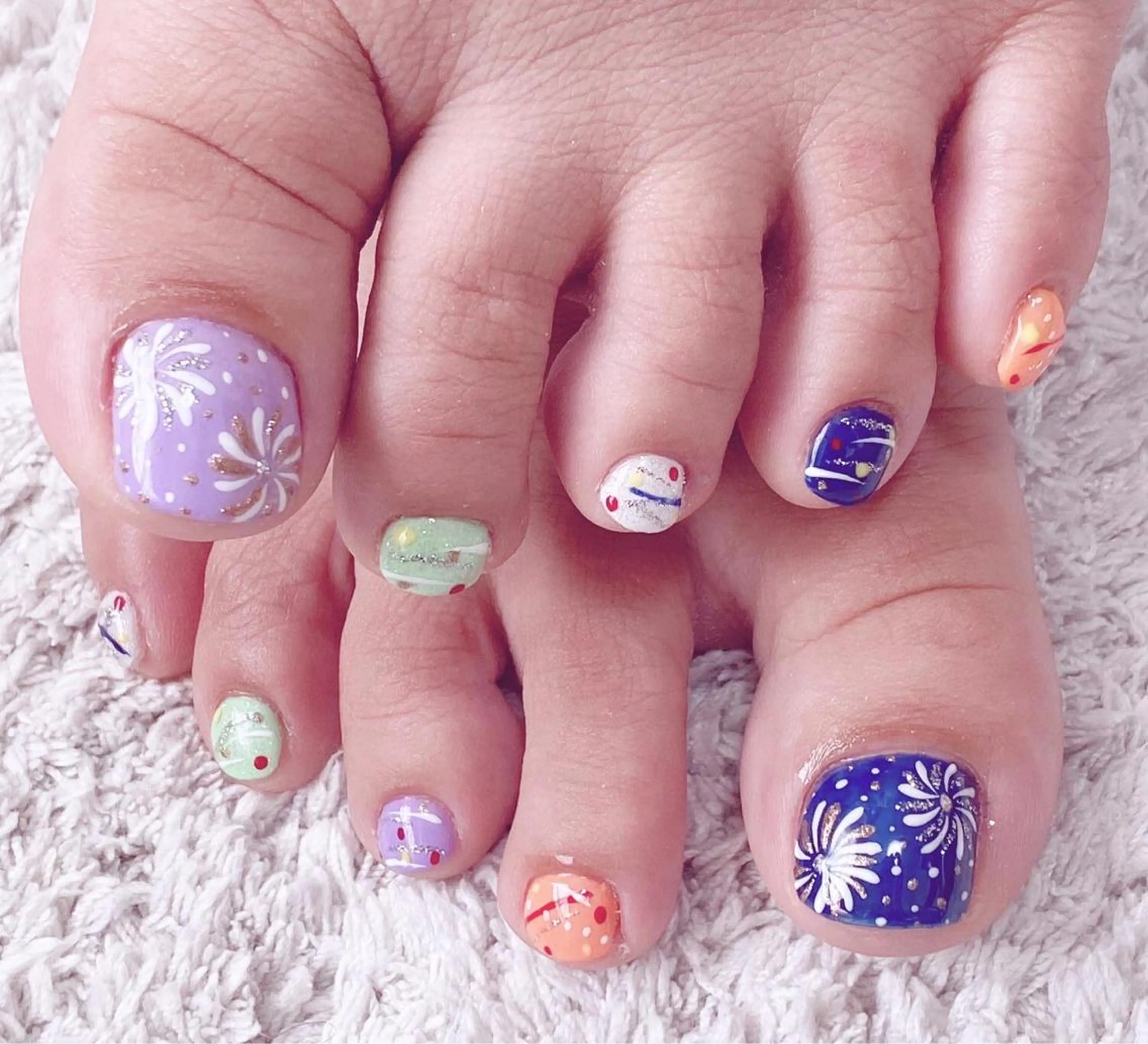 ネイル フットネイル Ｎail Ｓalon ertiのネイルデザイン