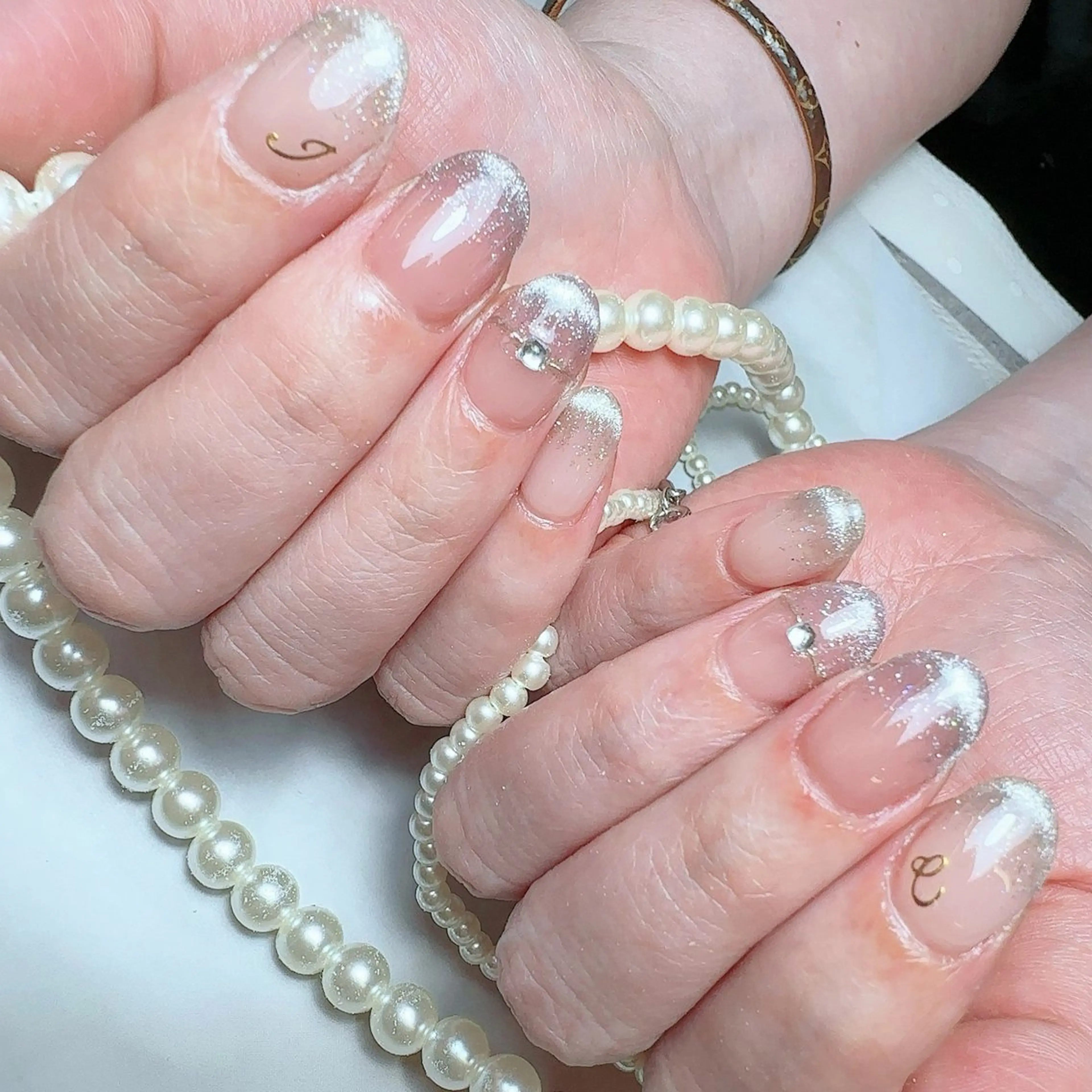 ネイル マグネットネイル 持ち込み ニュアンスネイル 夏ネイル ワンホンネイル ハンドネイル nail salon    Mimiy..所属・Nailsalon Mimiy..♡のネイルデザイン