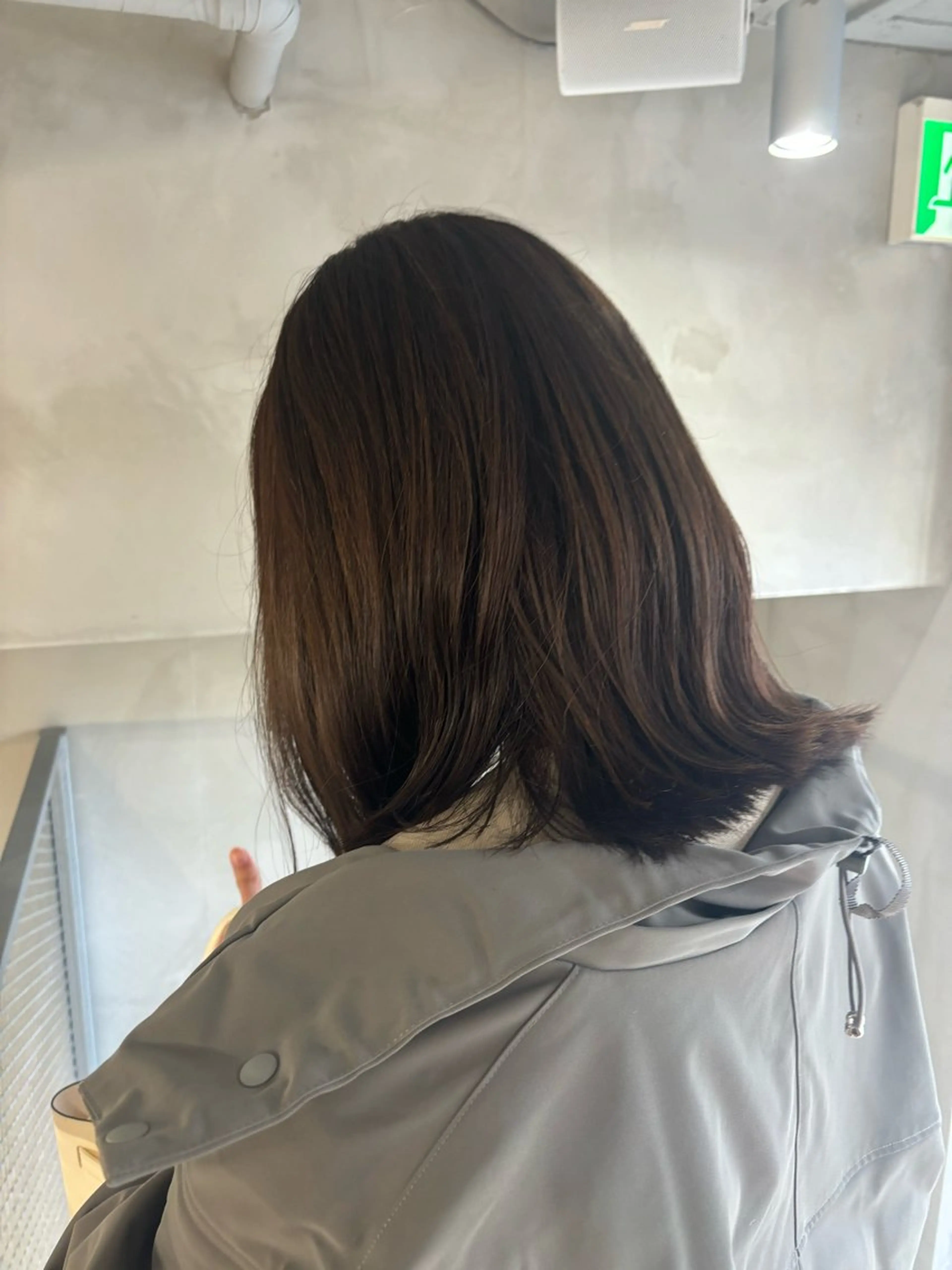 カラー ベージュカラー オリーブベージュ ヘアカラー トリートメント 🧸ベージュ/カット モデル☘️/MIKUのヘアスタイル