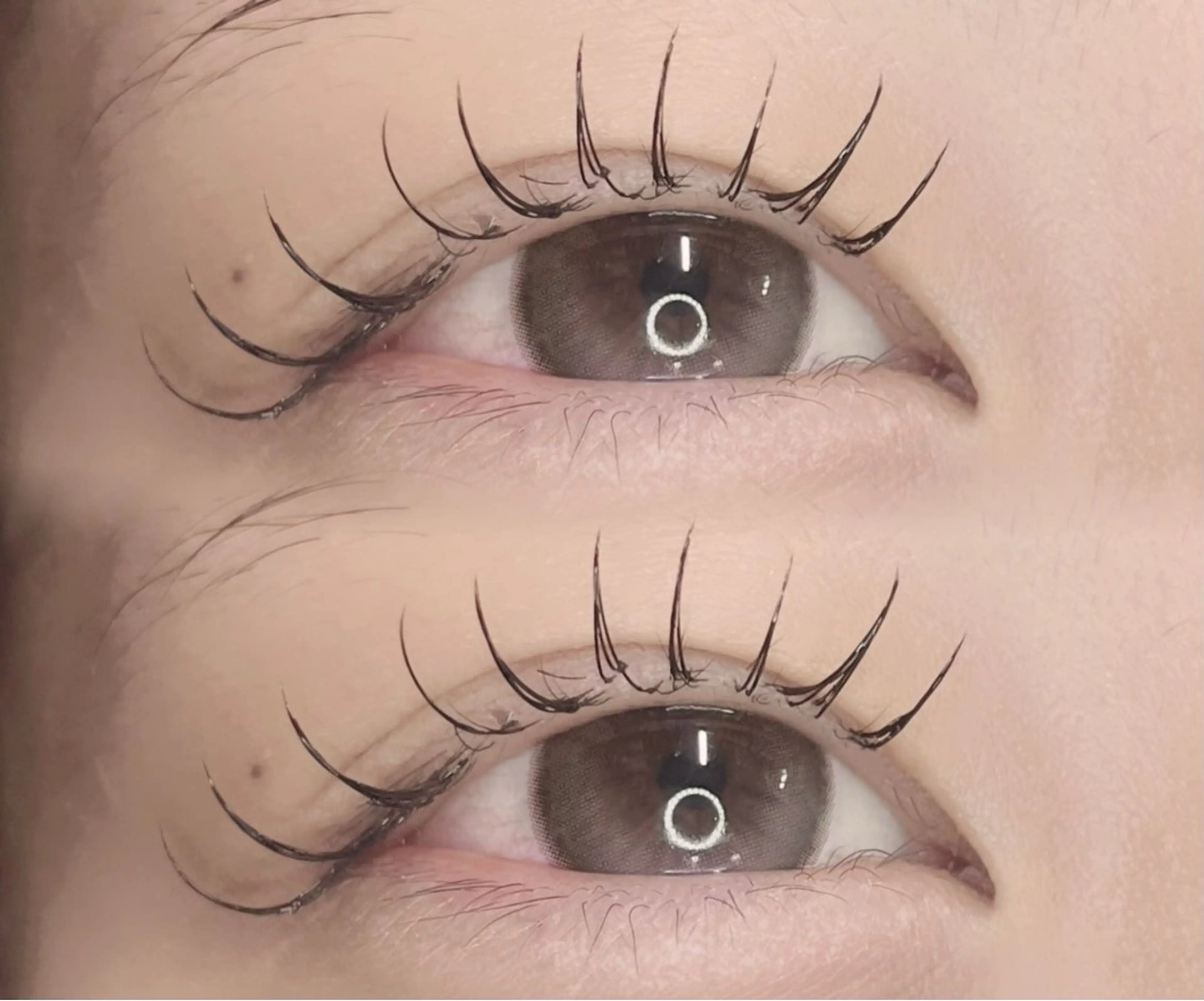 マツエク・マツパ フラットラッシュ LuLu小倉 Jinnouchiのマツエク・マツパデザイン