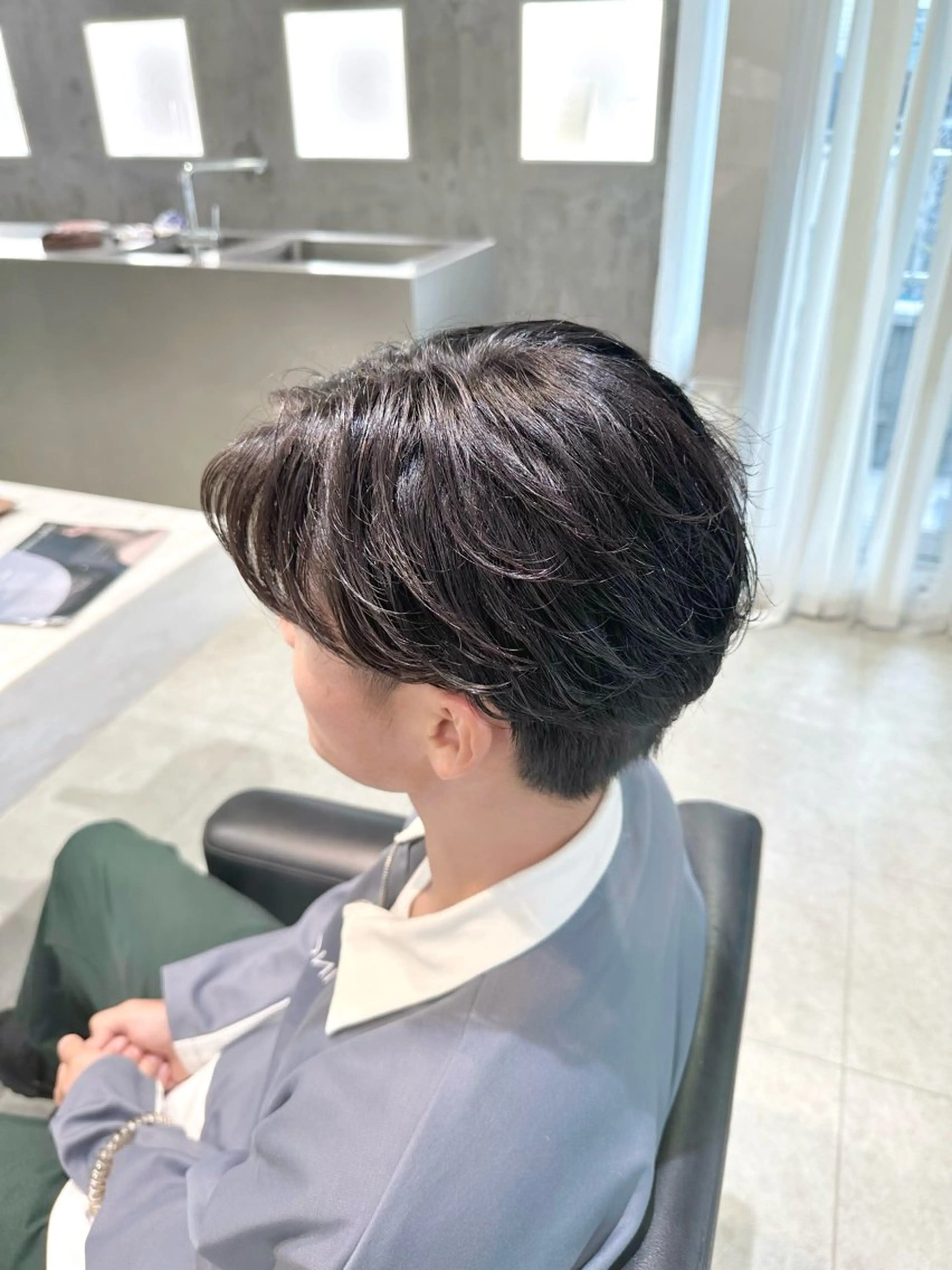 パーマ メンズ フェザーパーマ メンズパーマ 横浜/カット/ パーマ/shuのヘアスタイル