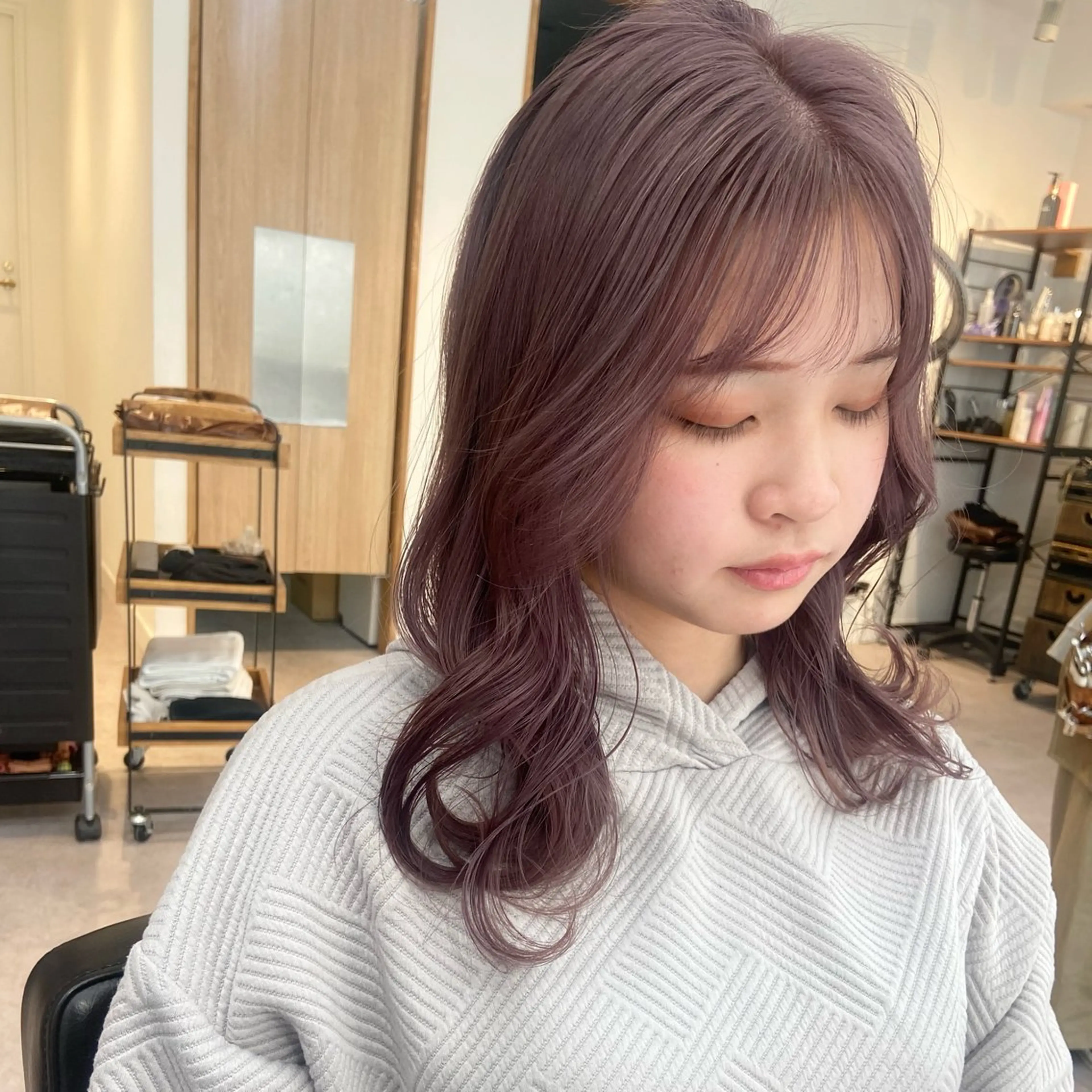 ショート カラー ヘアカラー 髪質改善カラー🌙 ｃｈｉｎａｒｉのヘアスタイル