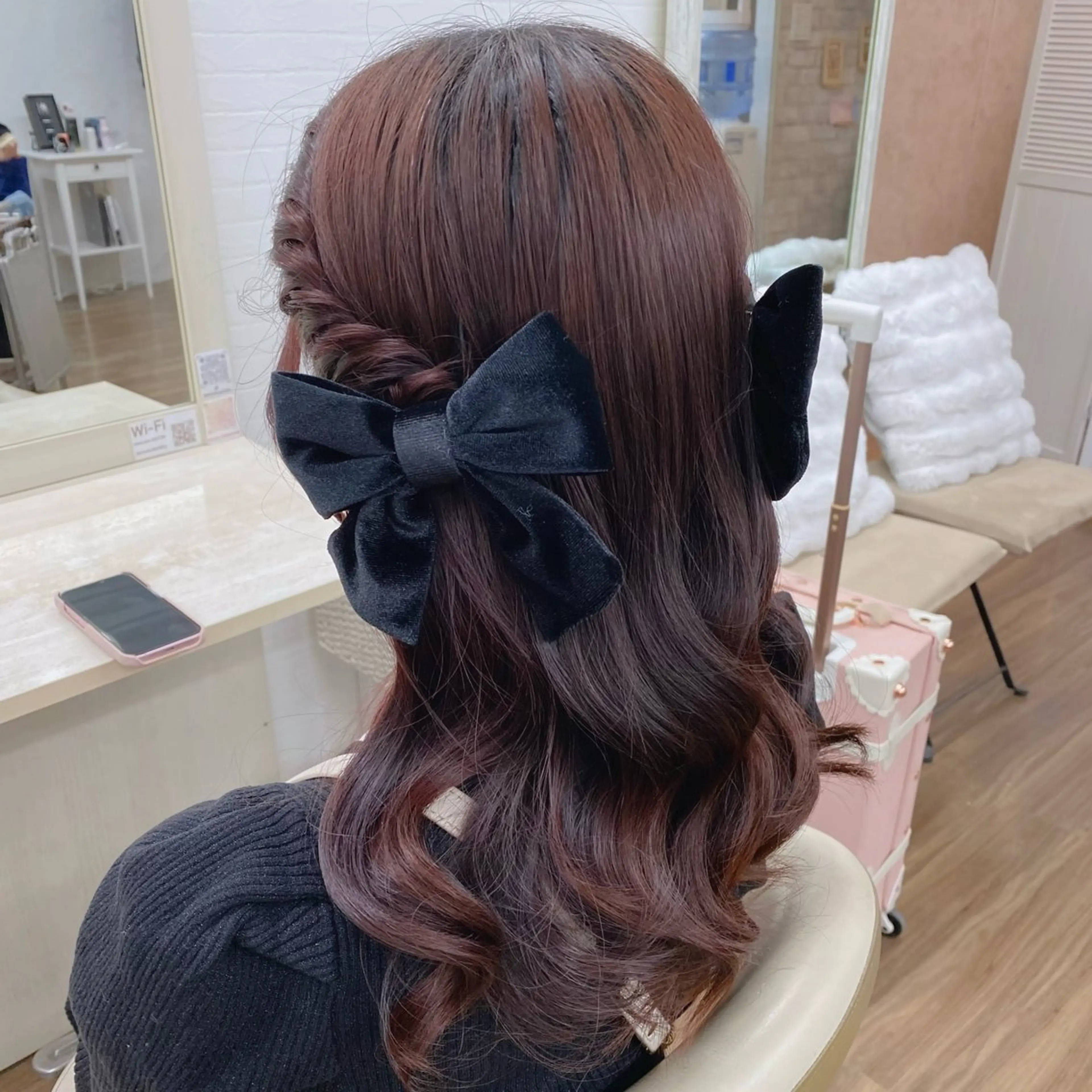ヘアアレンジ ヘアセット GLOSS 心斎橋 山上のヘアスタイル