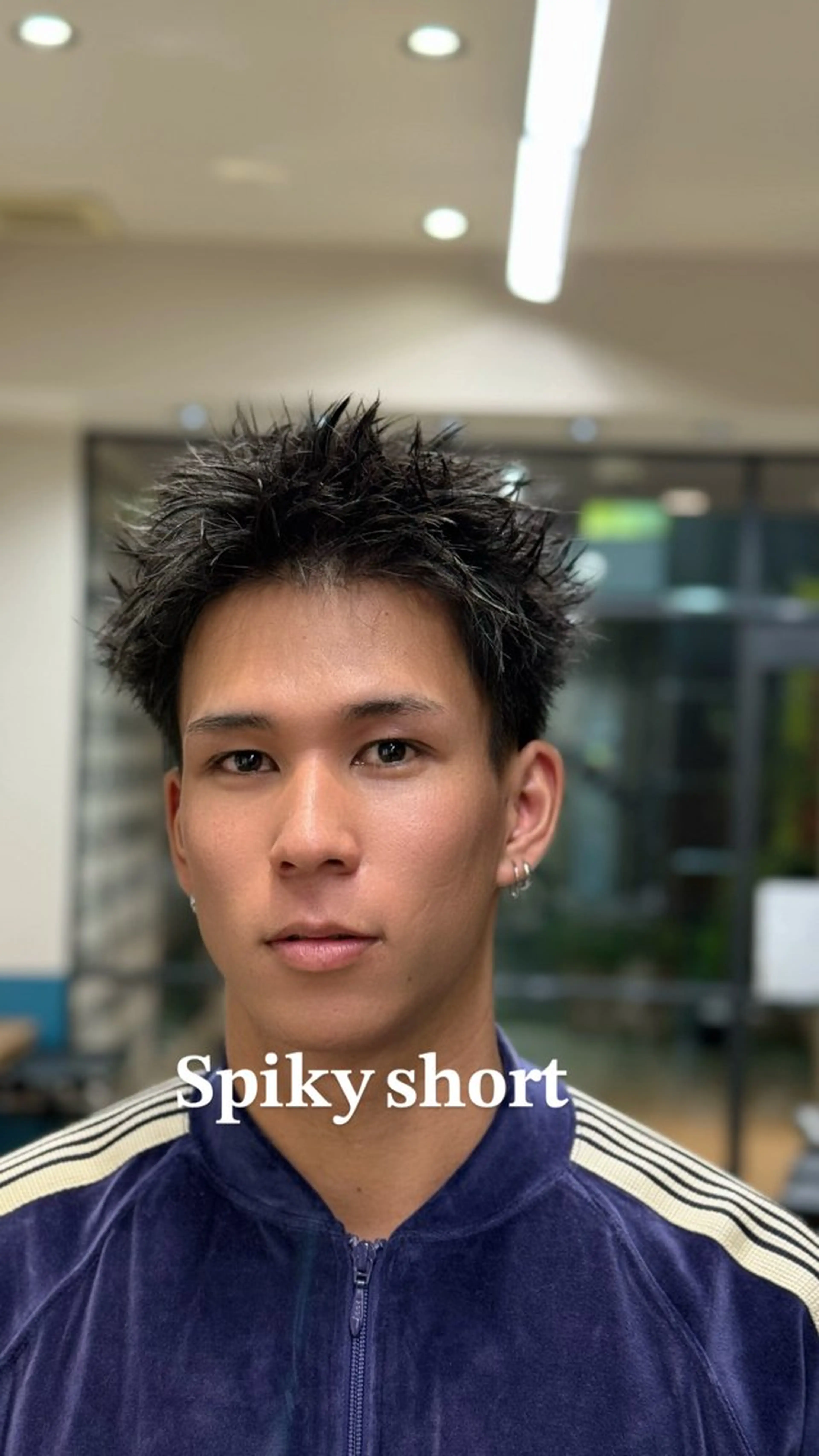 ショート パーマ メンズ 刈り上げ シフト今泉所属・パーマ・カラー特化/ メンズ美容師米田幸平のヘアスタイル