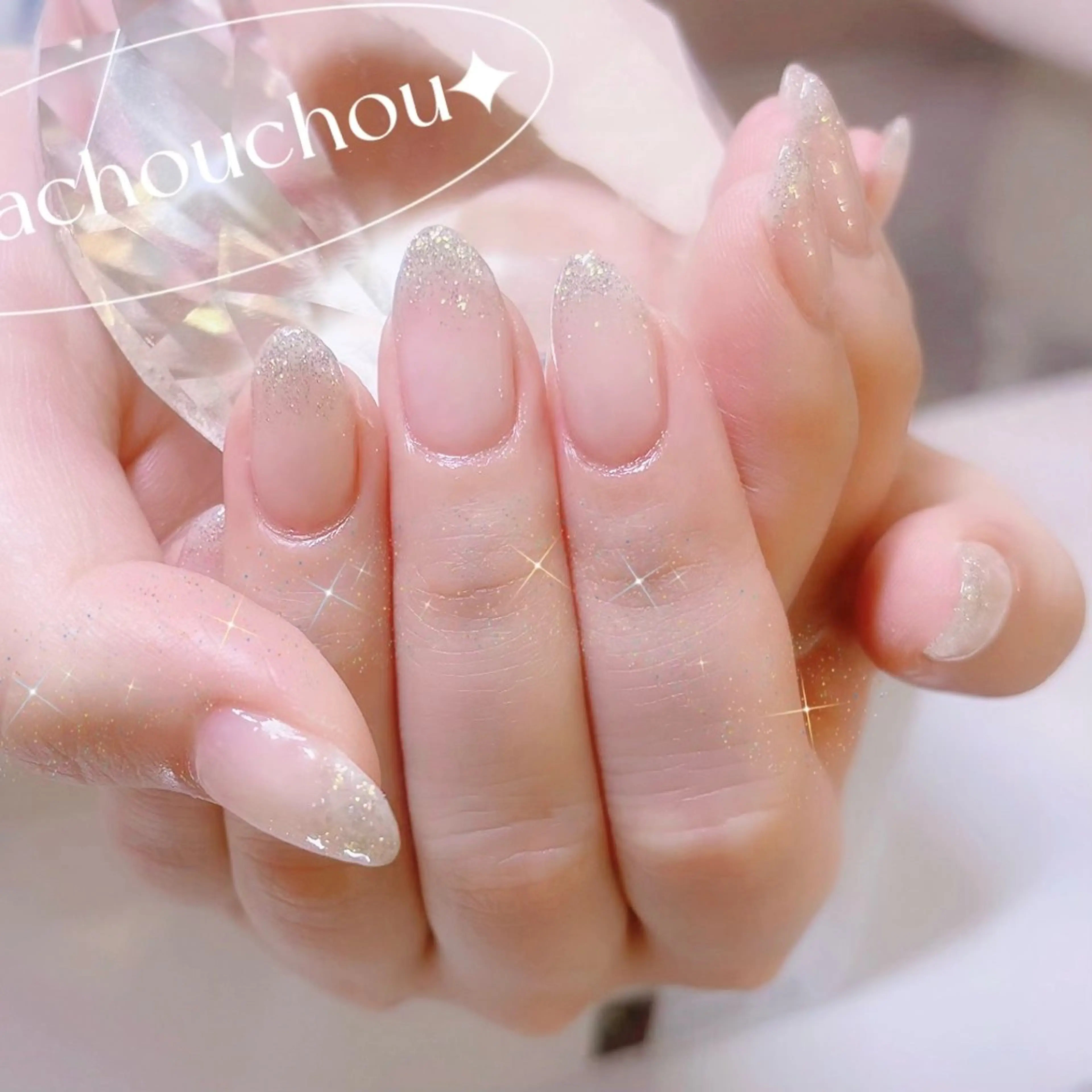 【初回】クリアベースフレンチorラメグラ🎀120分の写真