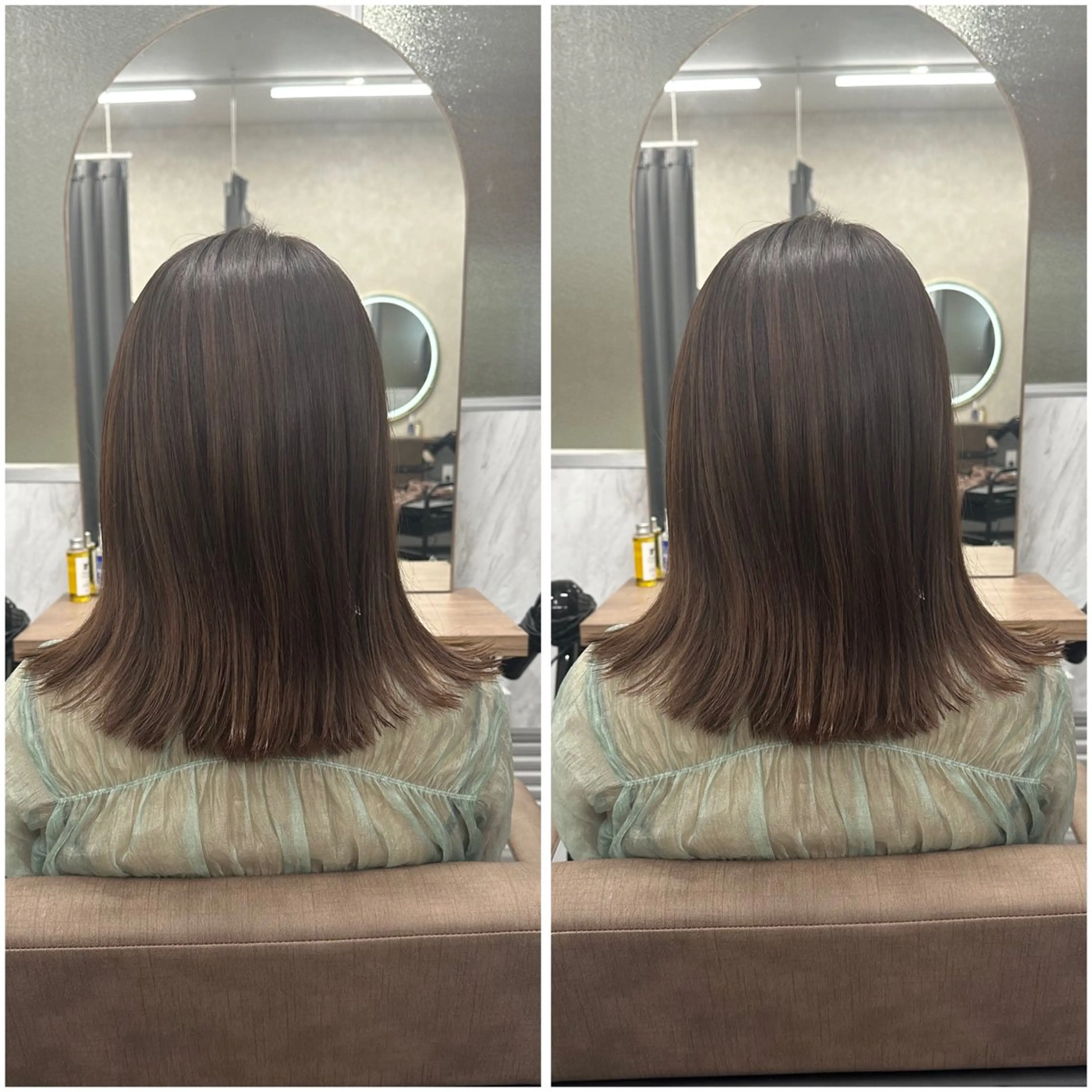 ミディアム 森島 愛梨のヘアスタイル