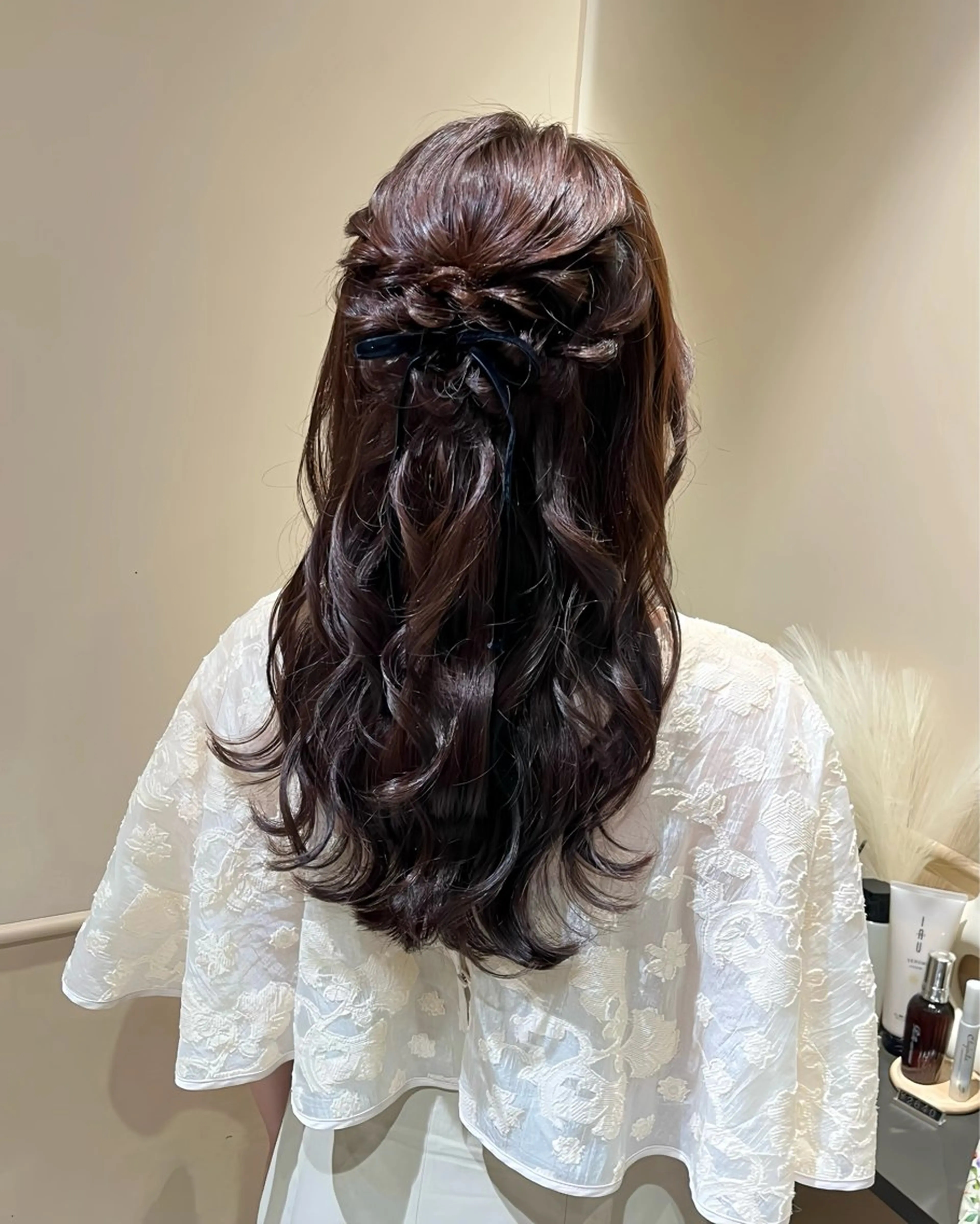 ロング ヘアアレンジ ヘアセット 🫧tomoka 透明感カラー🫧のヘアスタイル