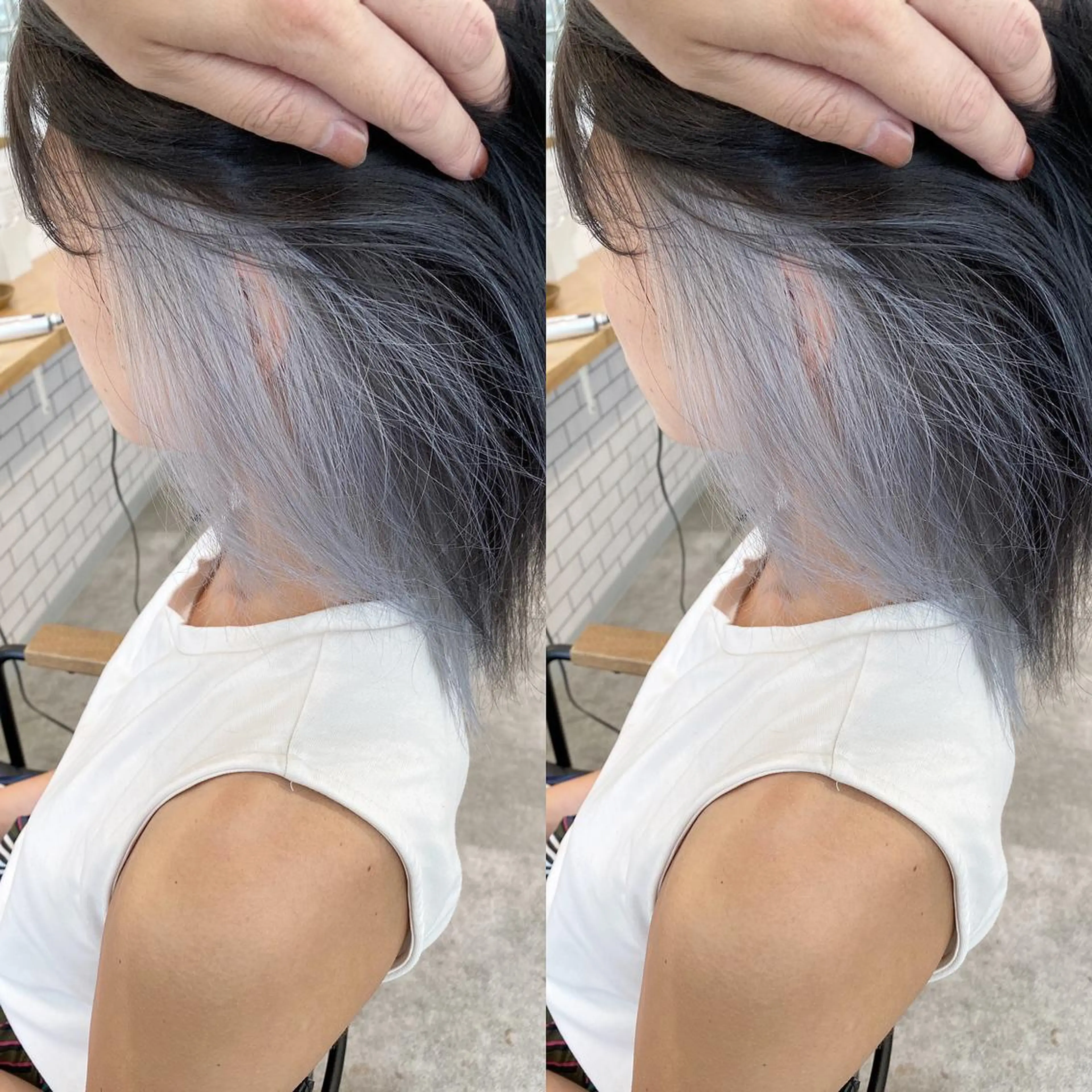 ショート カラー カット ヘアカラー トリートメント JILBLAN京都 ショート/ハイライトのヘアスタイル