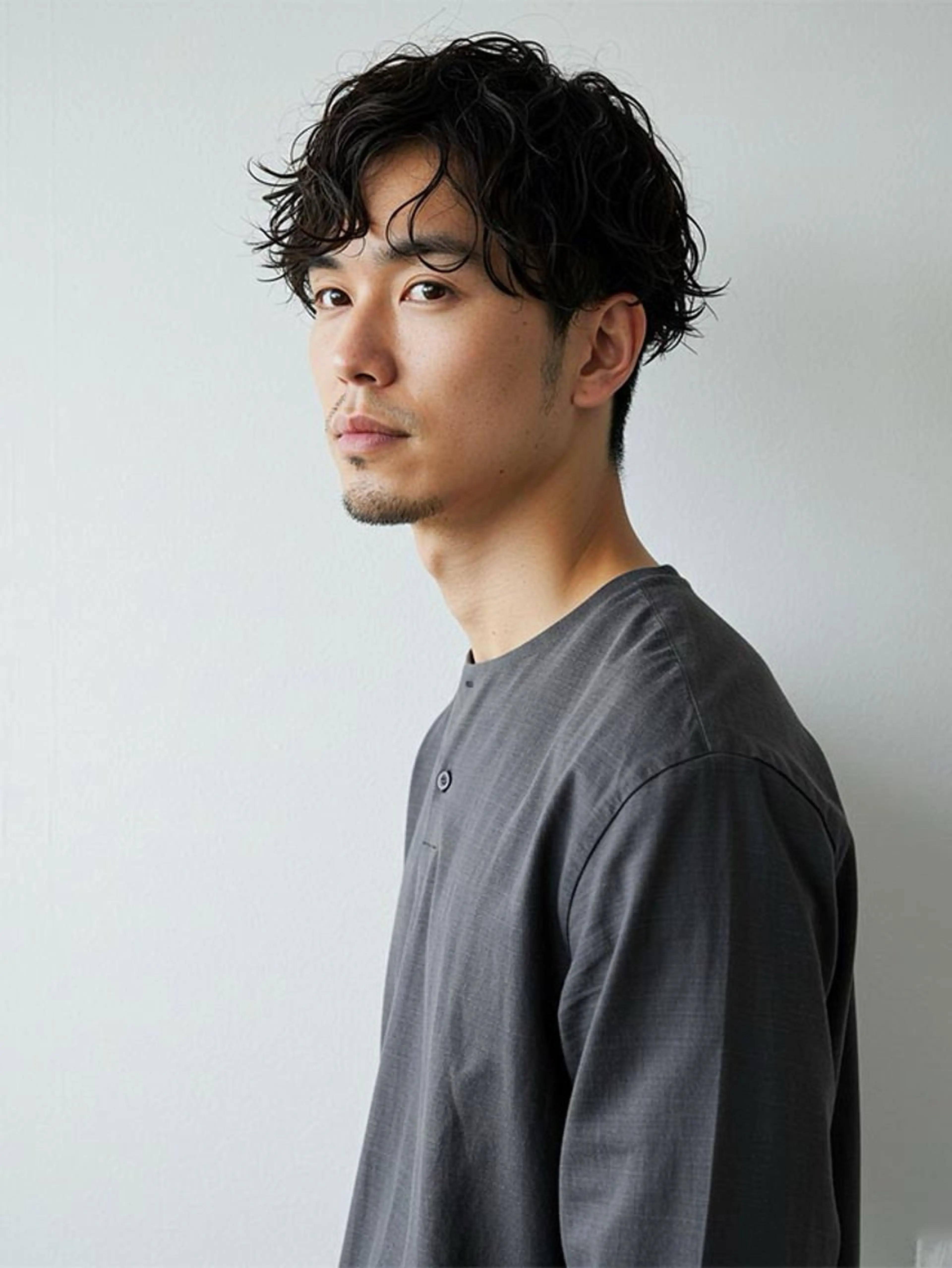 パーマ メンズ カット パーマ 村田 淳のヘアスタイル