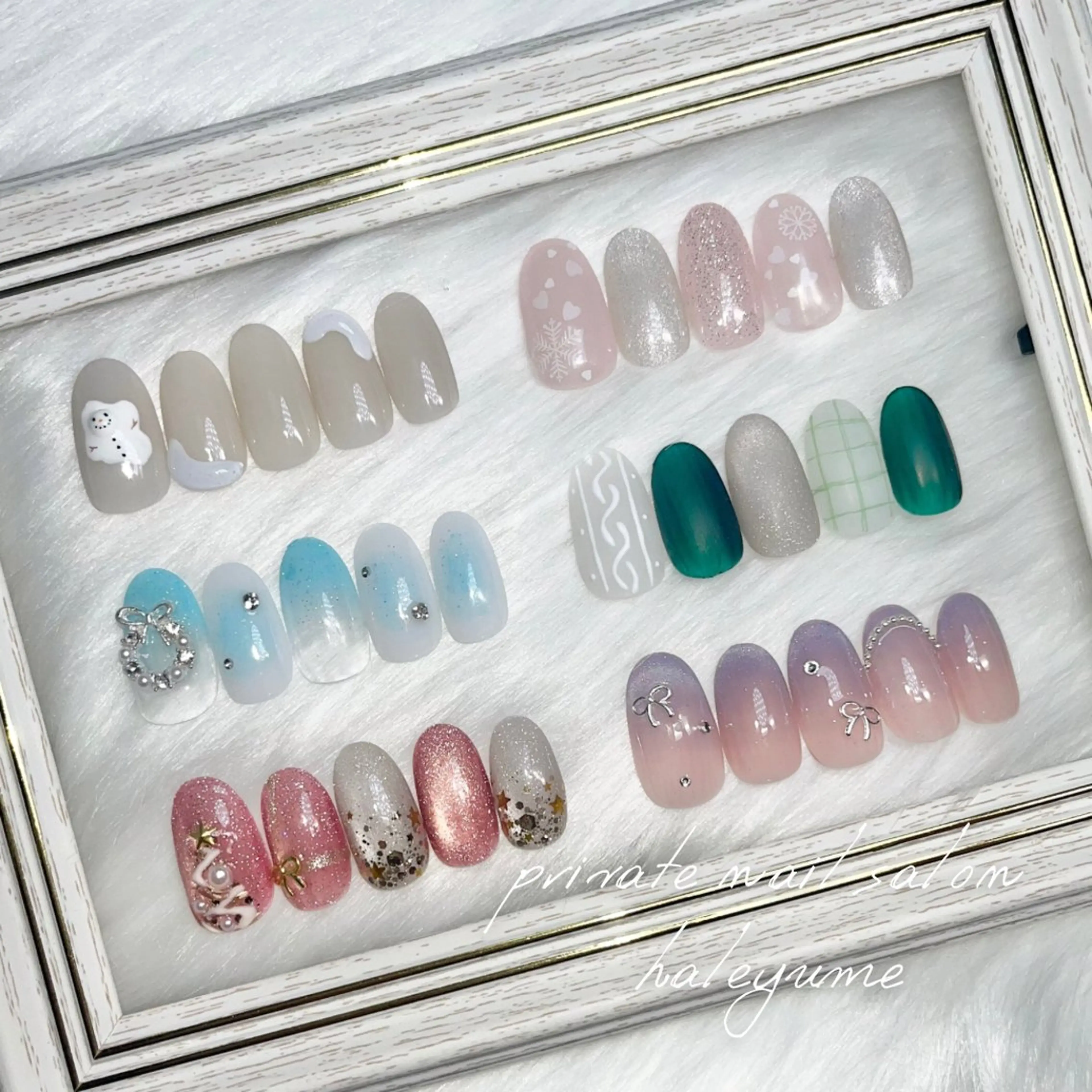 【HAND】毎月変わる定額デザイン🩵¥6500​〜​【オフあり】の写真