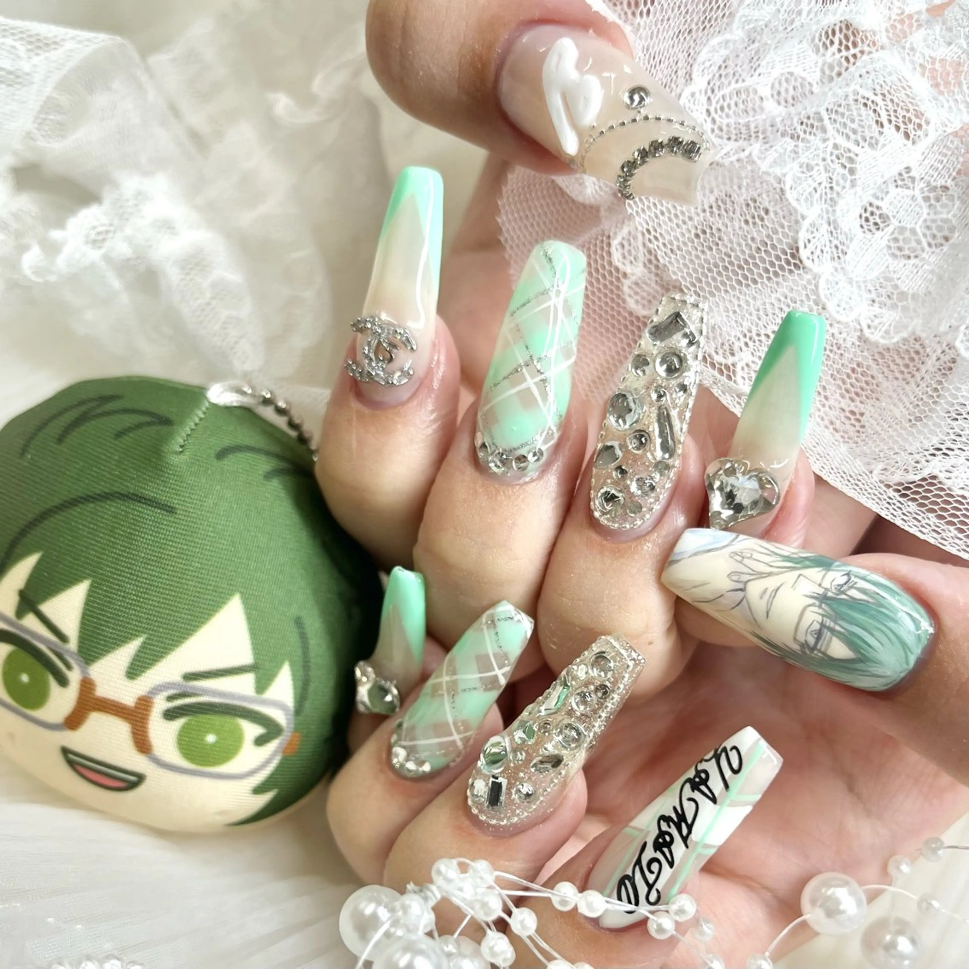 ネイル ハンドネイル 池袋痛ネイル Nok. 渡辺のネイルデザイン