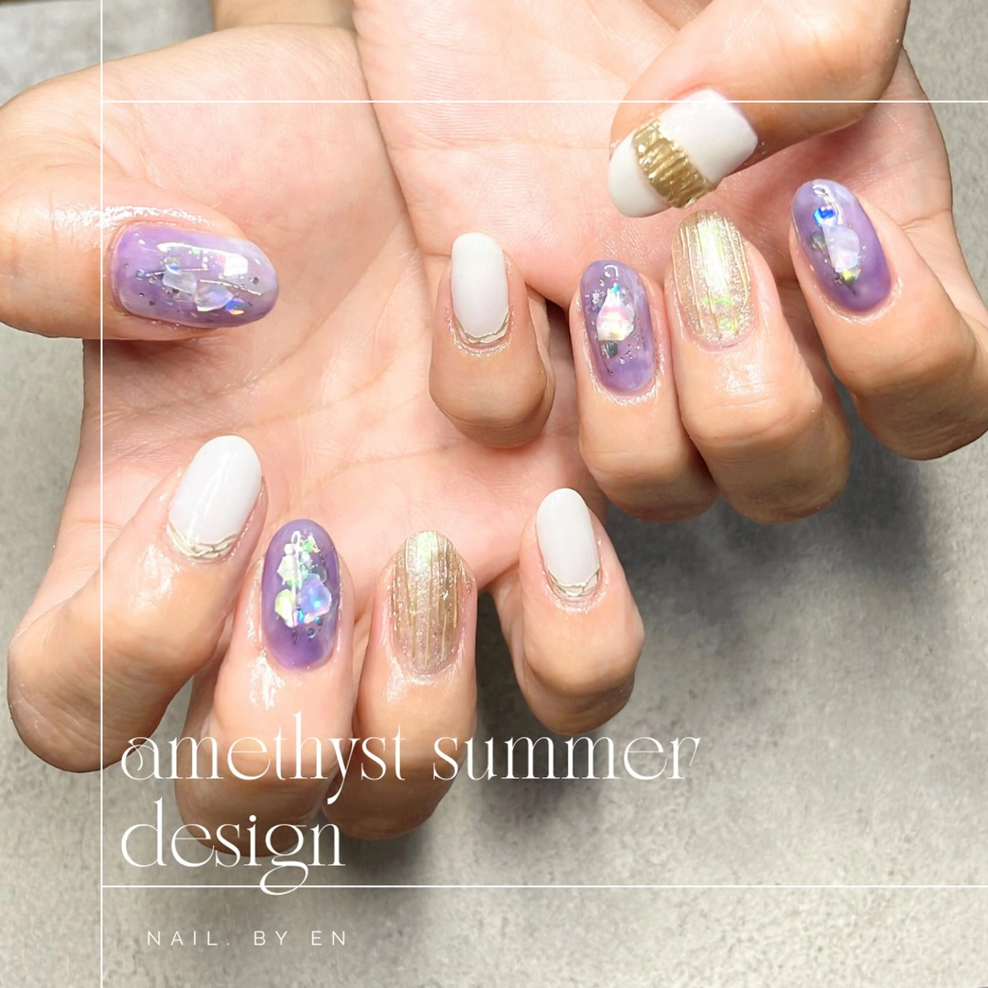 ネイル Nail&Wax by ENのネイルデザイン