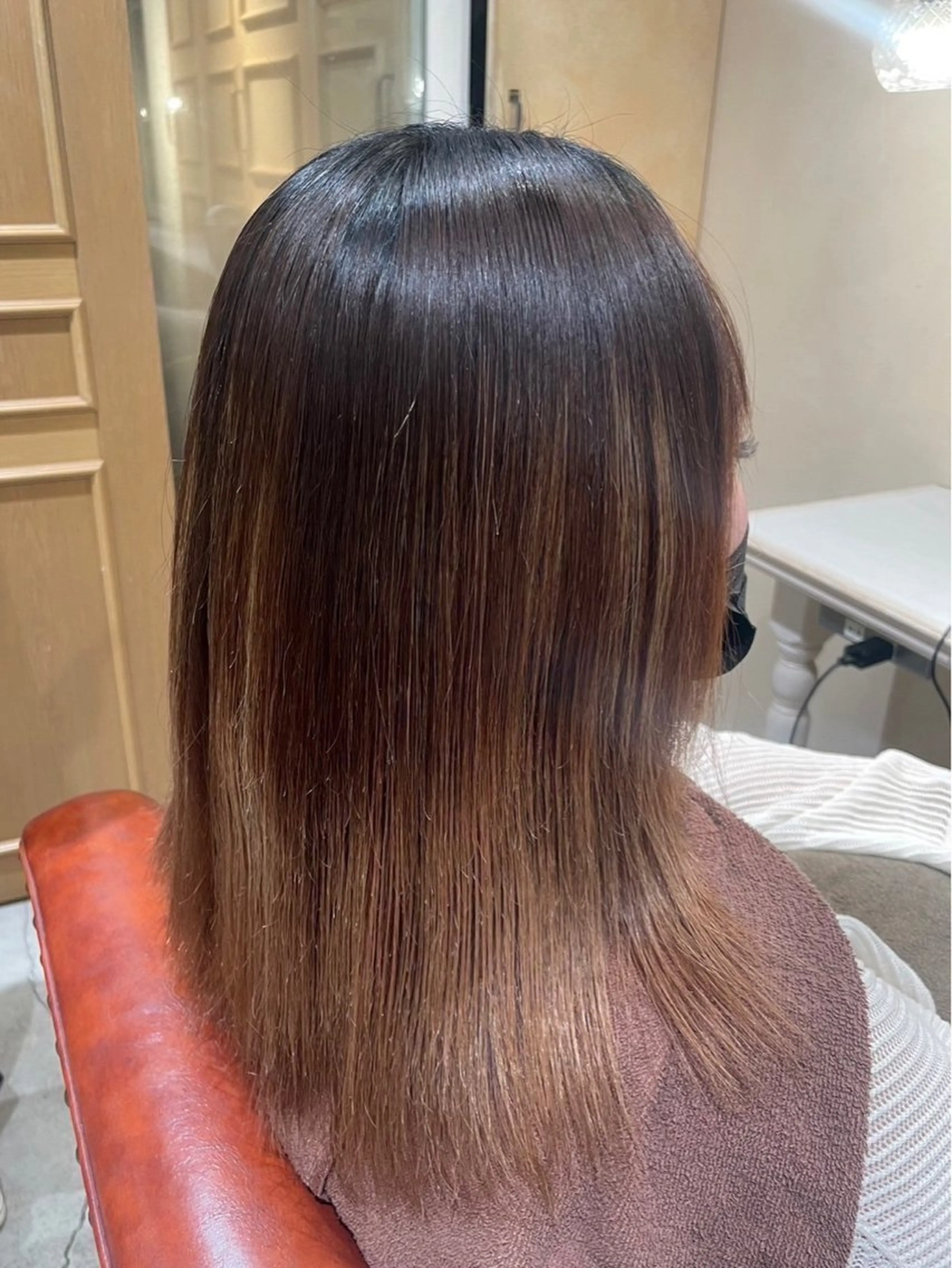 ミディアム 🫧透明感カラー🫧 mana🫧のヘアスタイル