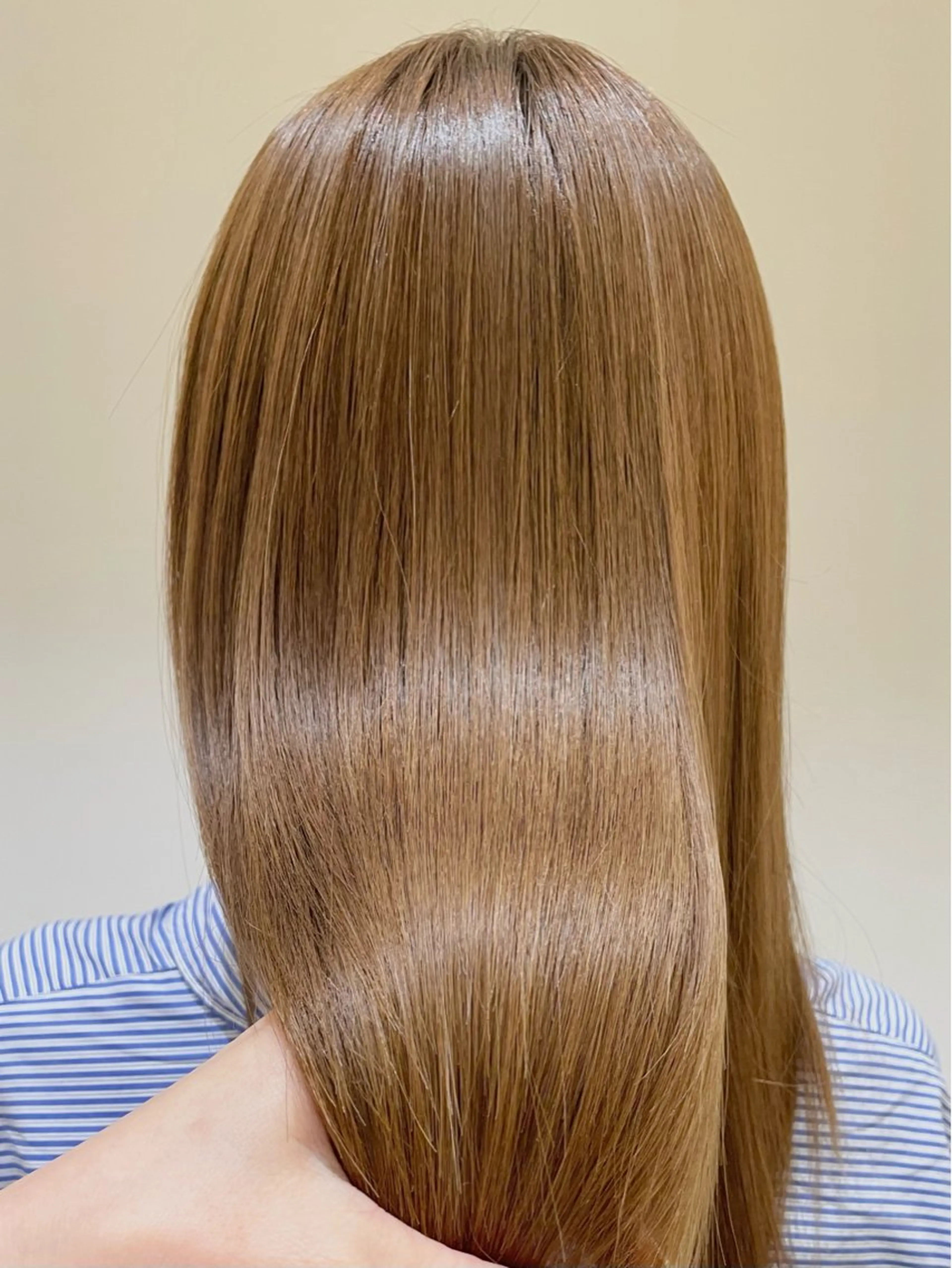 セミロング 髪質改善 トリートメント トリートメント 暖色カラー/似合わせ カット/名古屋/辻のヘアスタイル