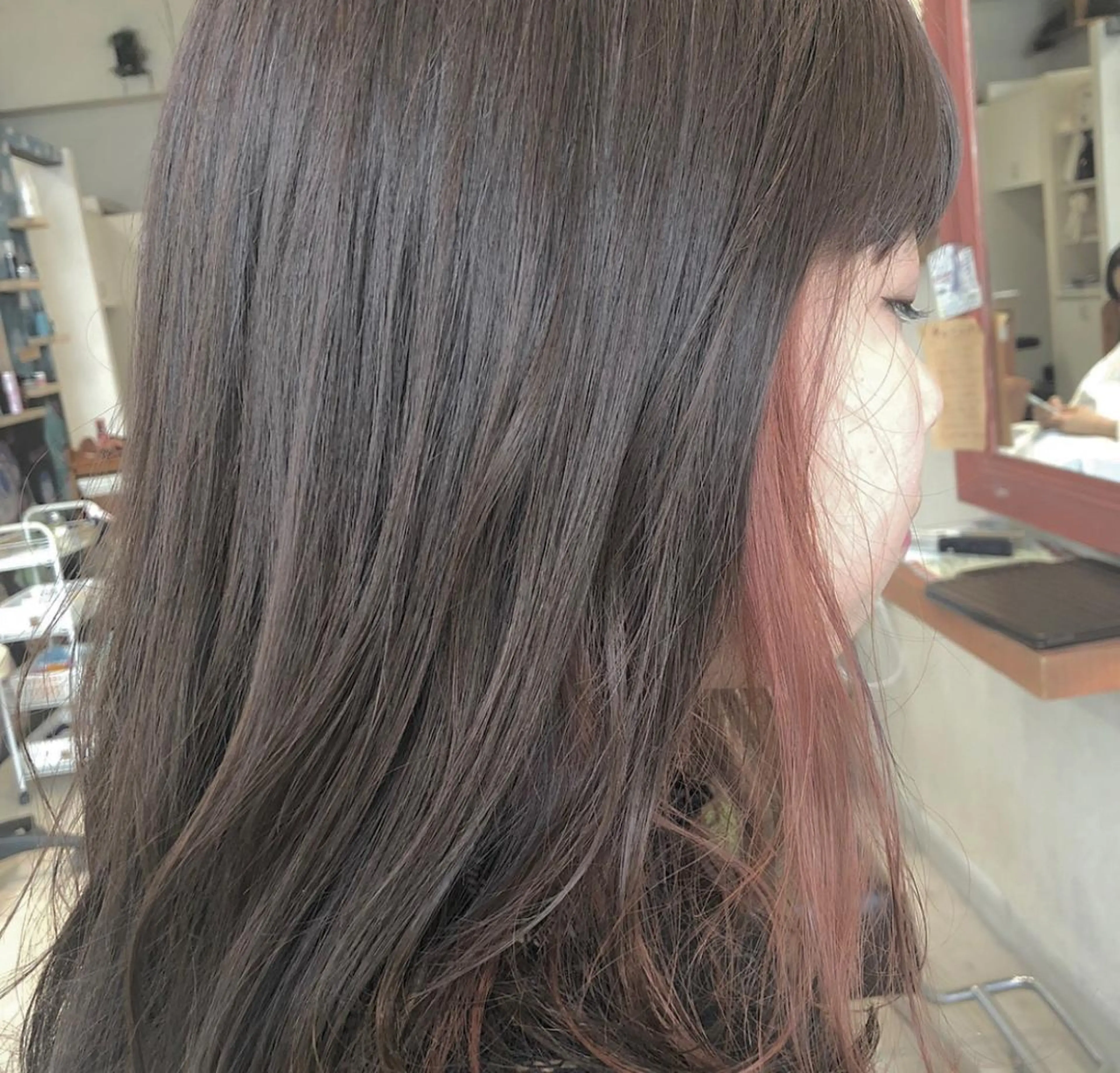 ロング カラー nakahara madokaのヘアスタイル