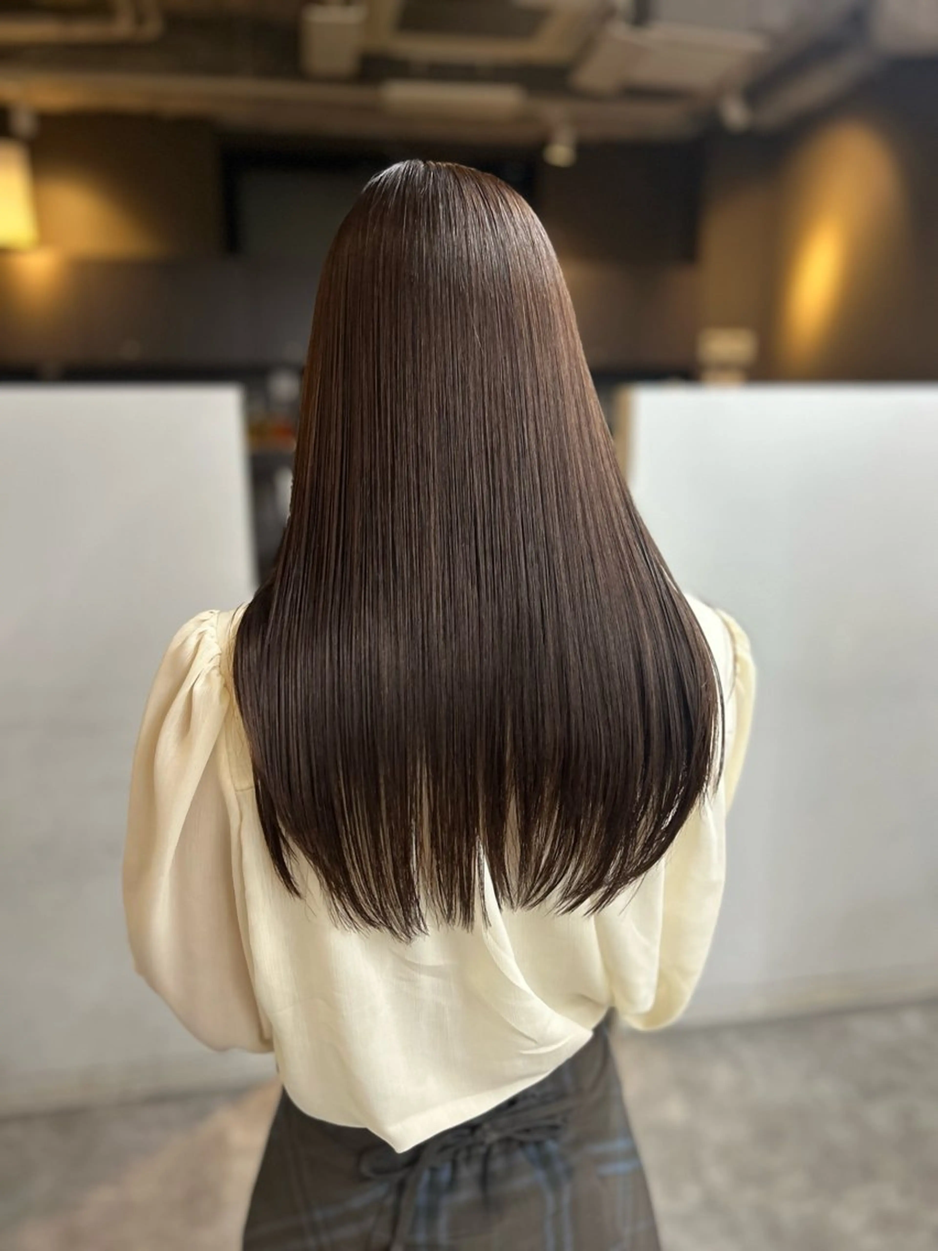 ロング 髪質改善 ロング カット ヘアカラー トリートメント 岩田 一駿/名古屋/ 伏見/栄/縮毛矯正のヘアスタイル