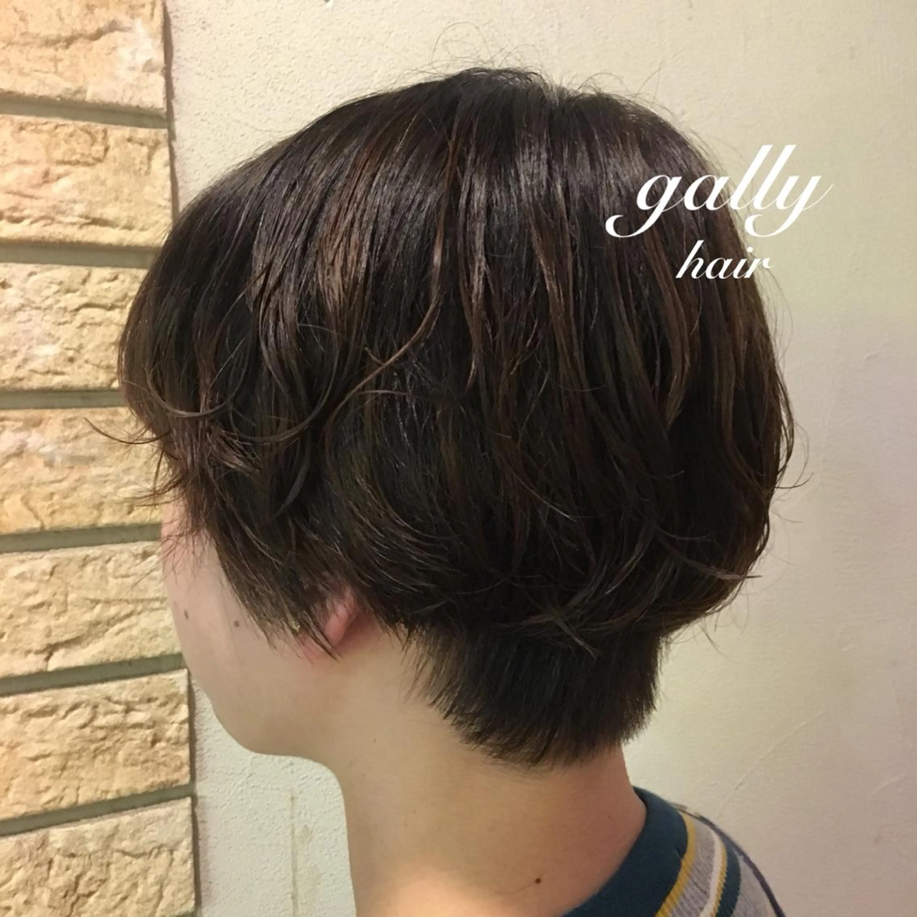 ショート パーマ カット パーマ トリートメント 🌷nanase🌷 gally hairのヘアスタイル