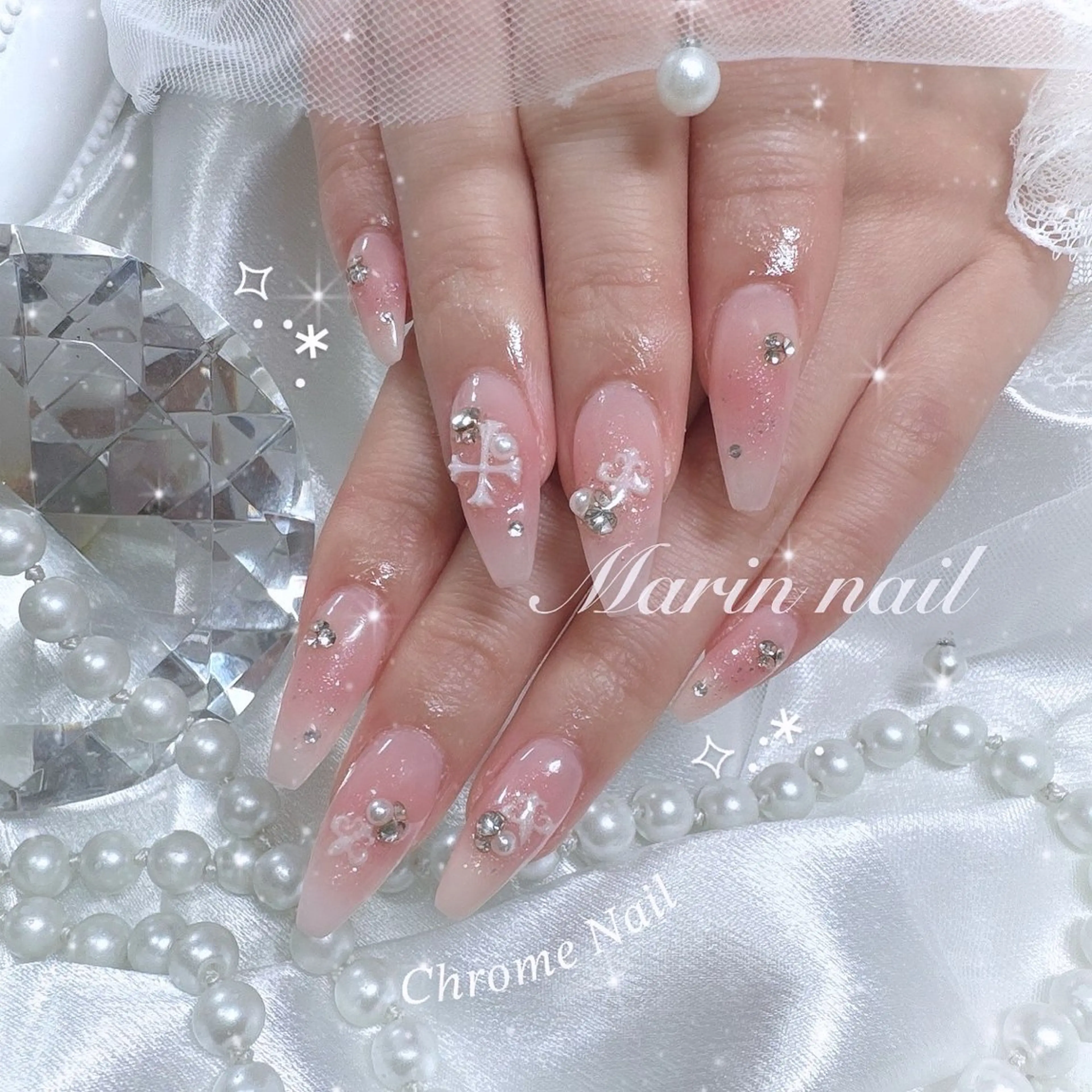 ネイル 春ネイル ハンドネイル Marin nailのネイルデザイン