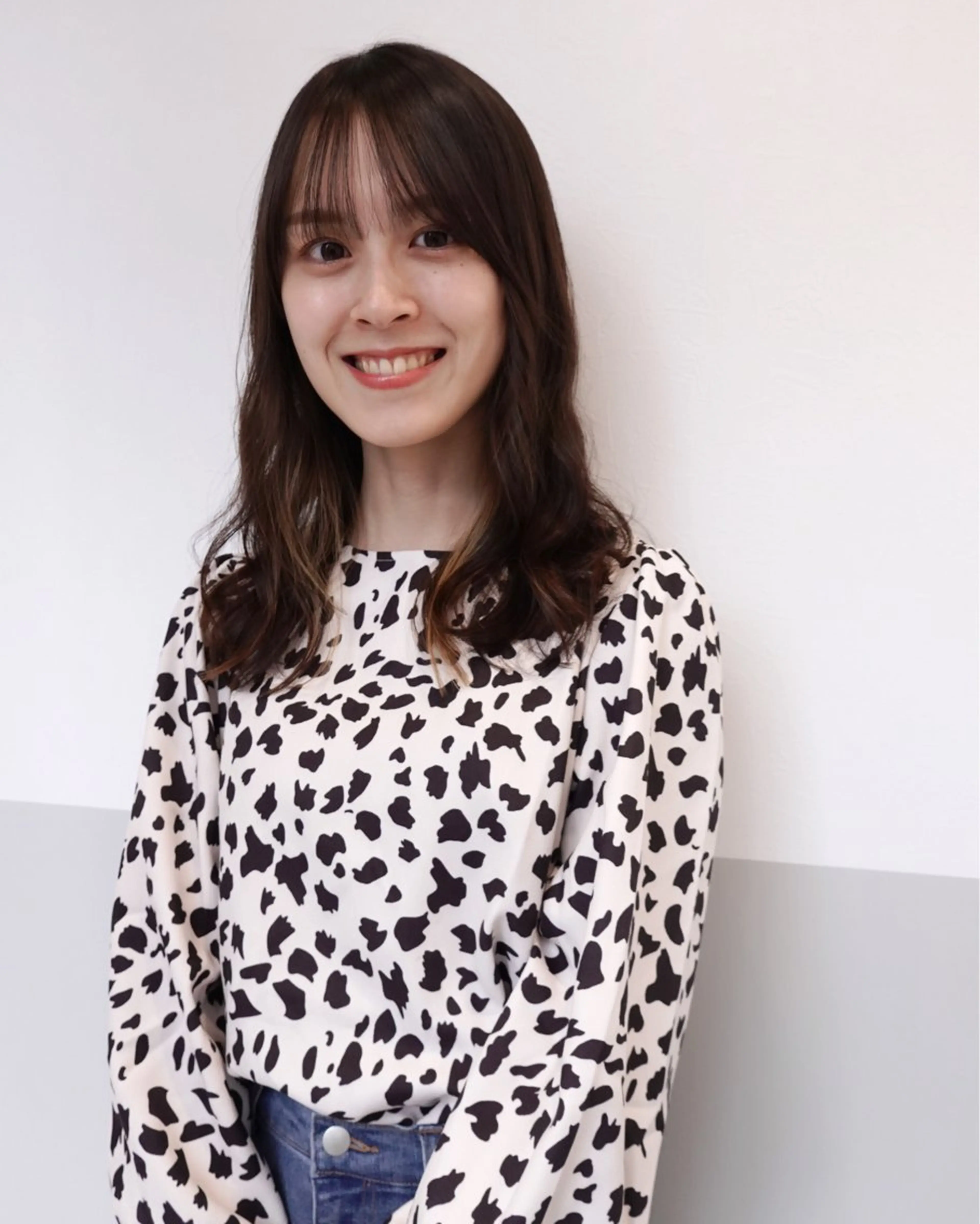 ミディアム カット ヘアカラー トリートメント ヘッドスパ 自由が丘美髪美容師 生板🌿のヘアスタイル
