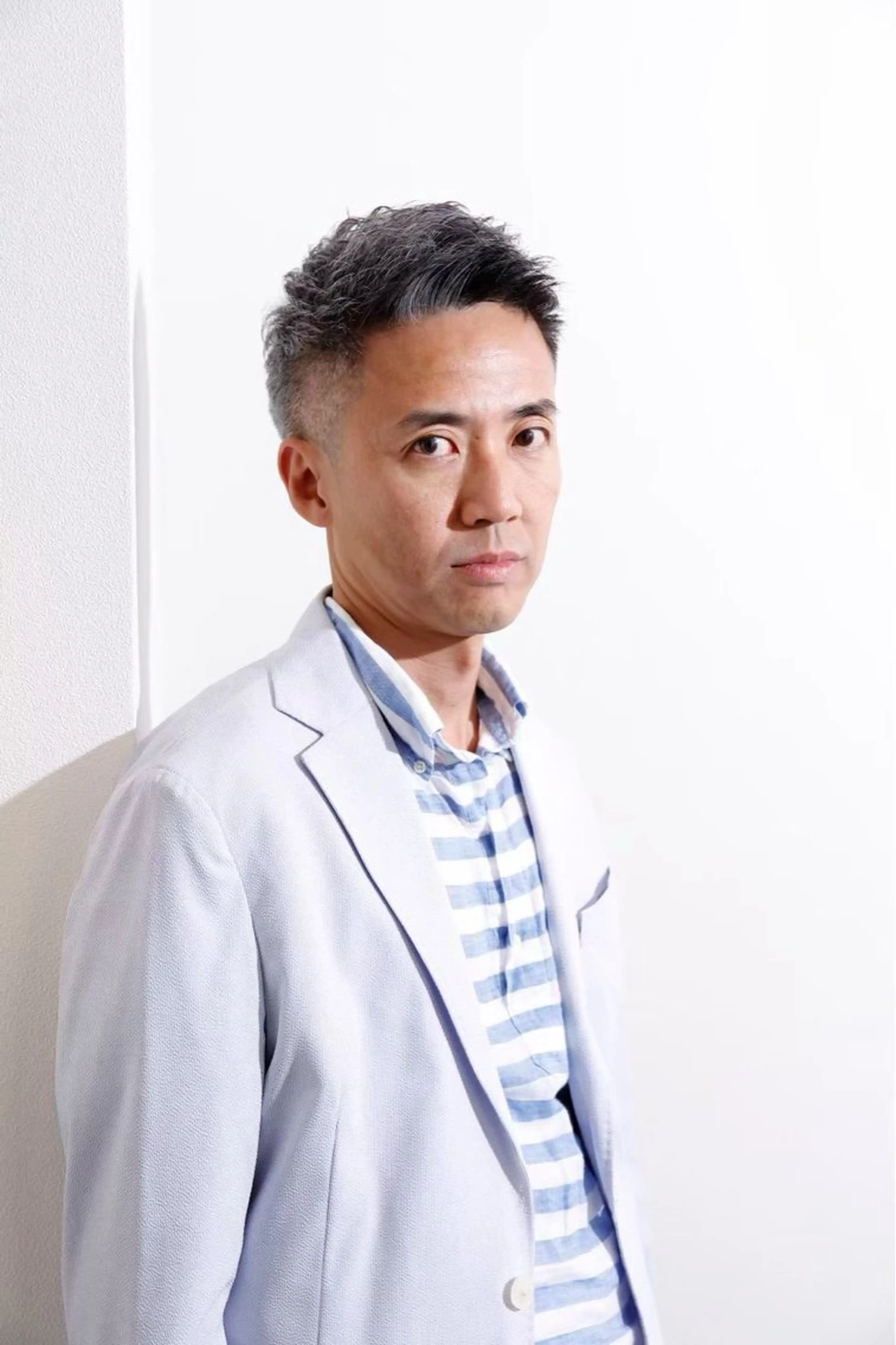 メンズ白髪染めモデルの写真