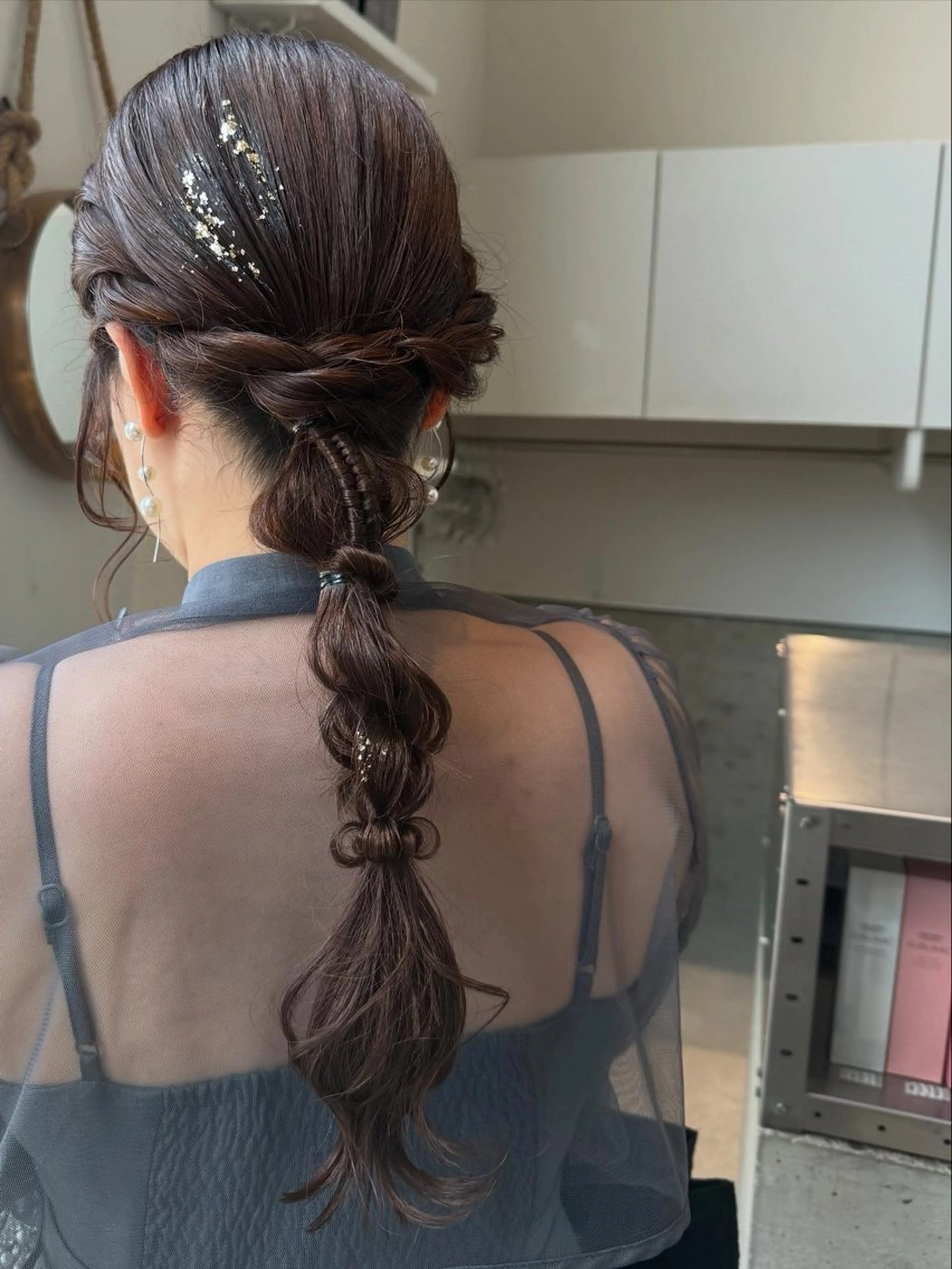 ヘアアレンジ kilto.きょうか 🍑カットモデル🍑のヘアスタイル