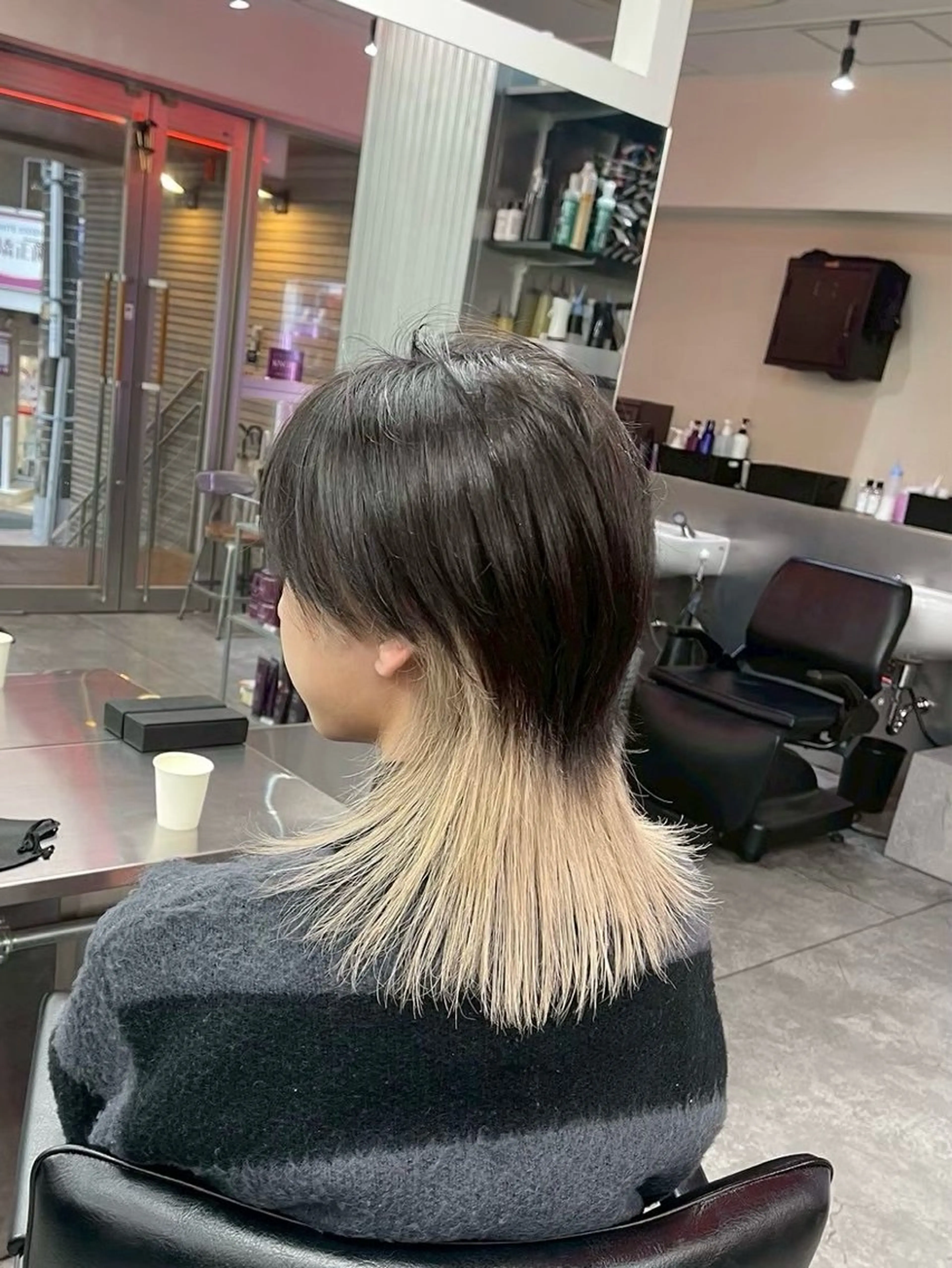 【平日限定・初ブリーチおすすめ🔰】カット➕インナーカラーの写真