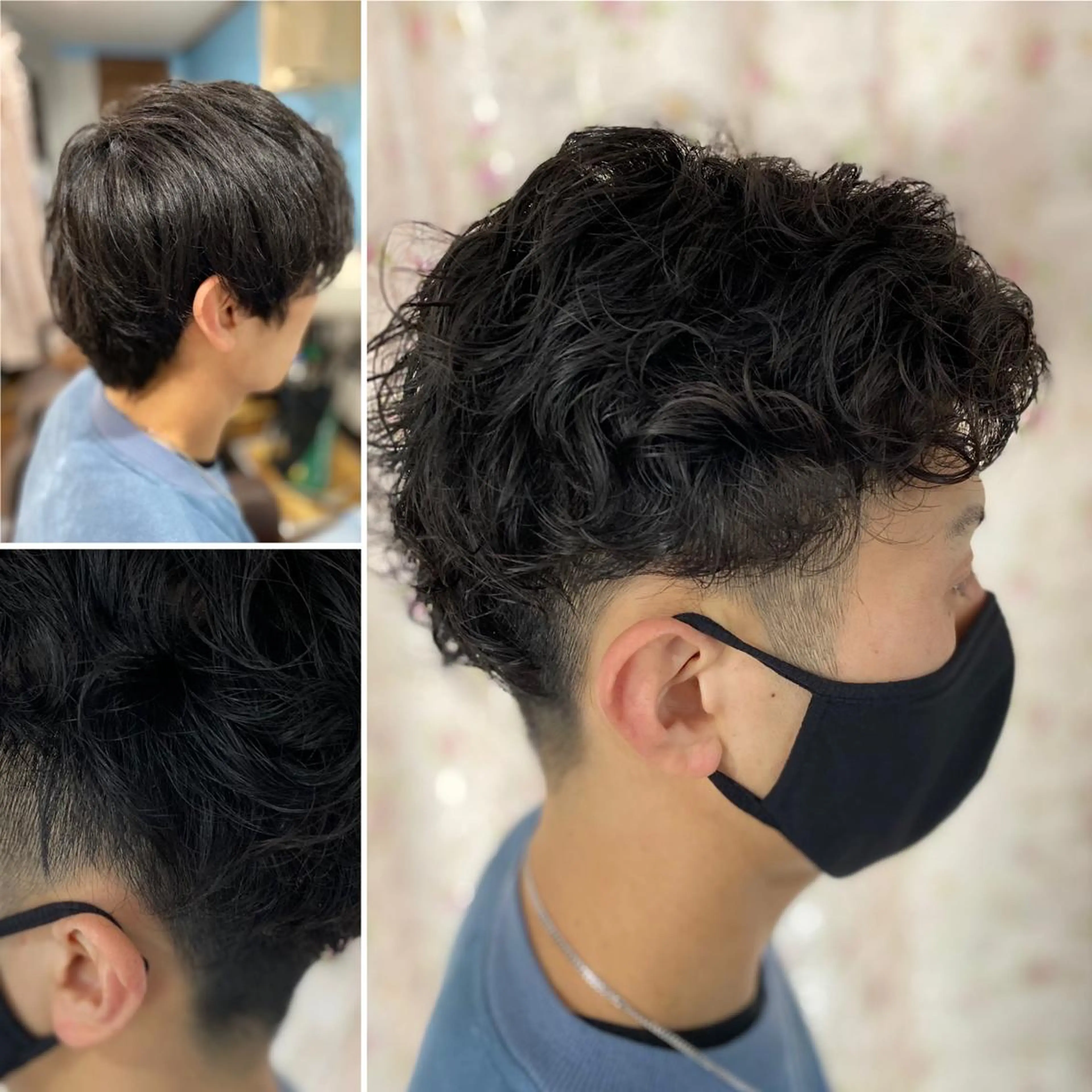 パーマ メンズ alo所属・ゴトウ エイイチのヘアスタイル