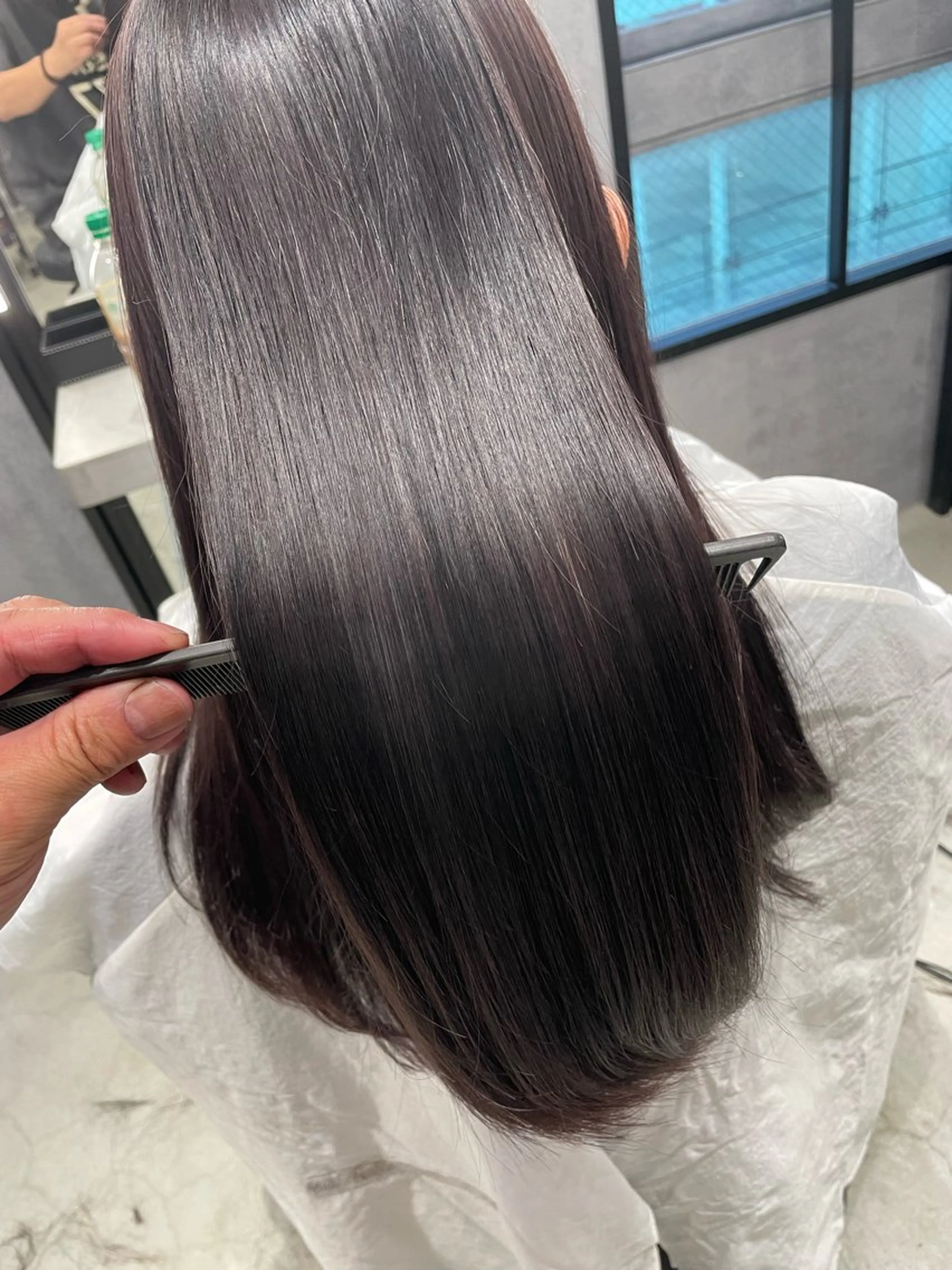 ロング カット ヘアカラー トリートメント メテオ取扱✨美髪 矯正✨HiroNYのヘアスタイル