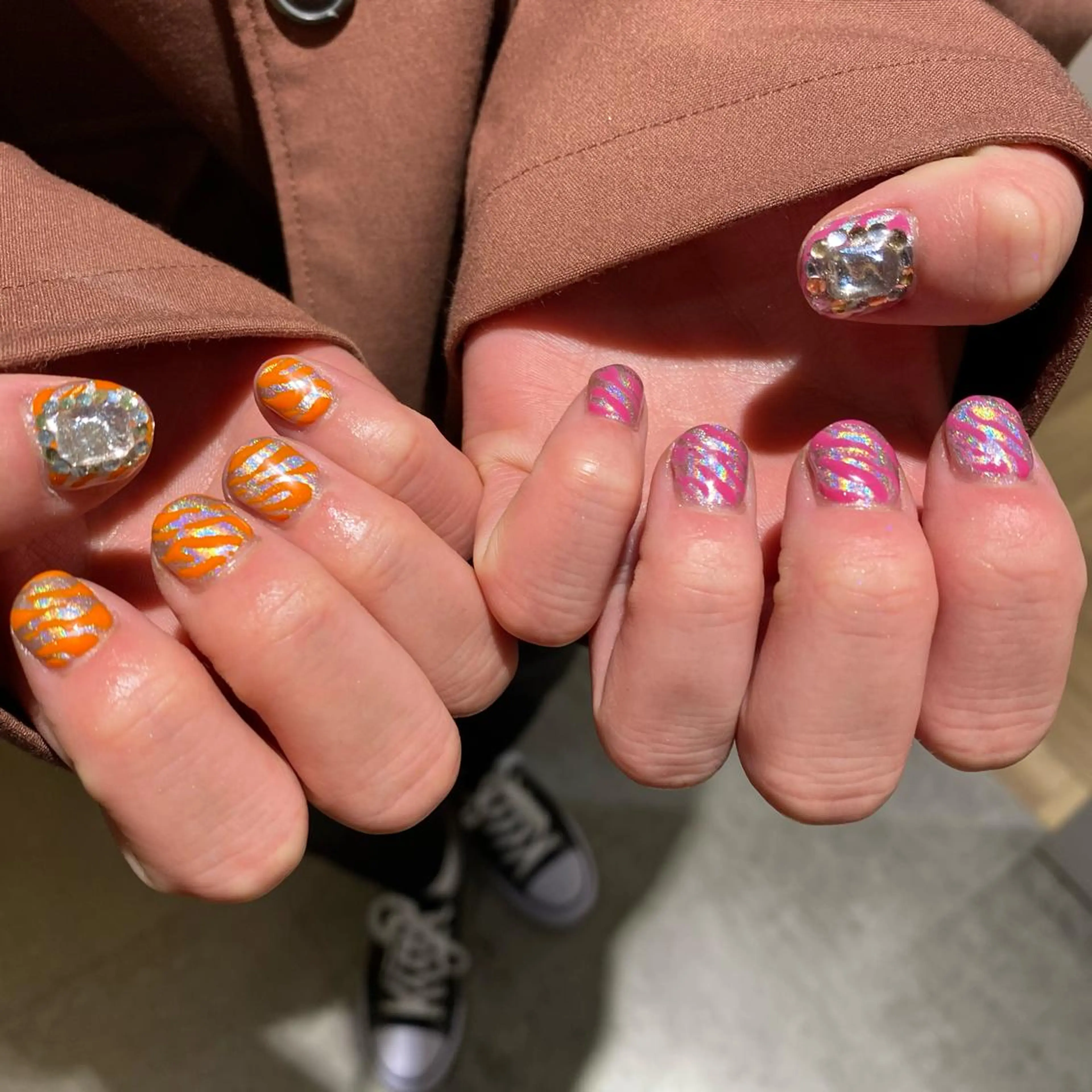 ネイル sio.nail&eyebrow salon shimokitazawa2号店所属・nailist mana𖤐´-のネイルデザイン